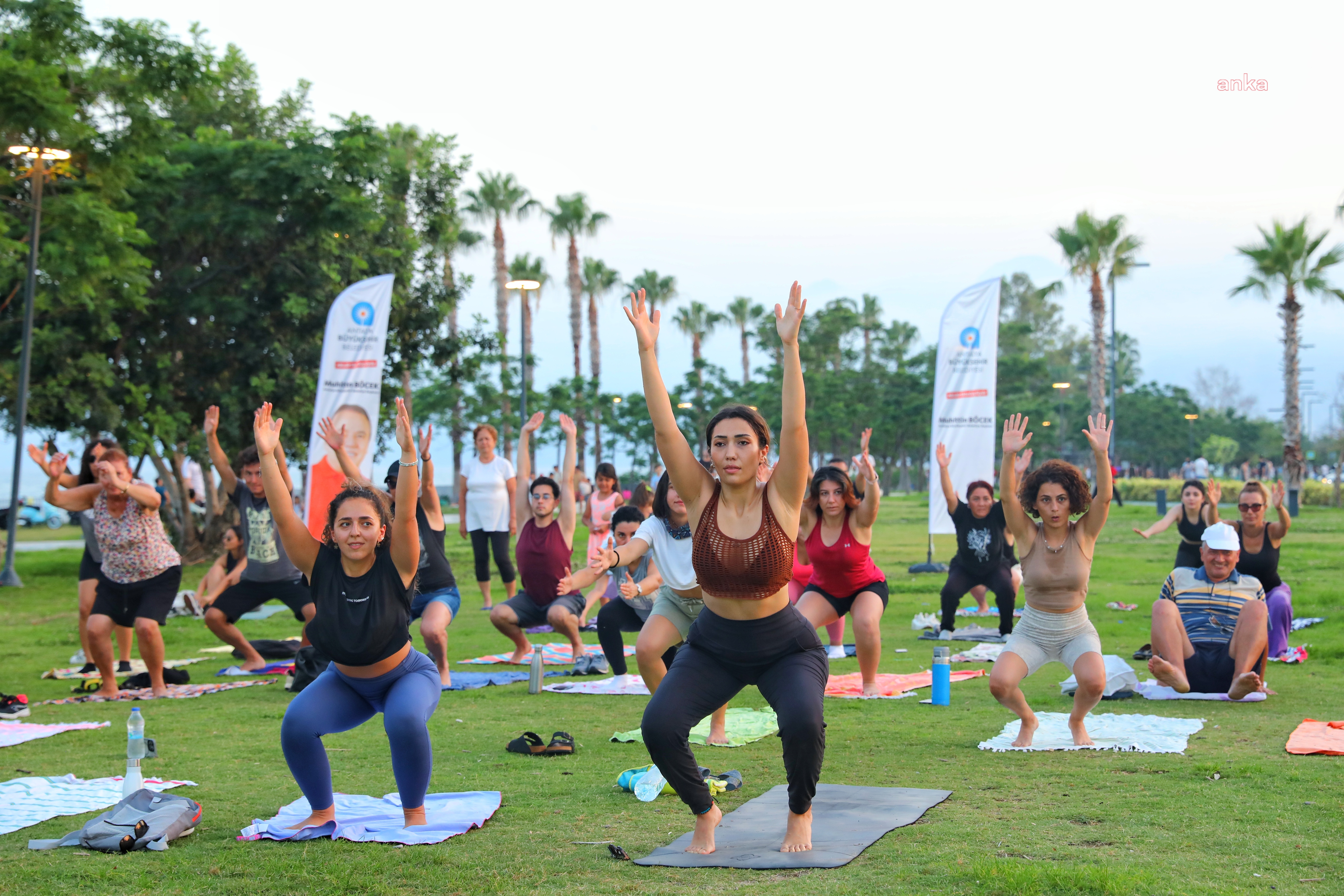 Antalya Büyükşehir'den Dünya Yoga Günü'ne özel etkinlik