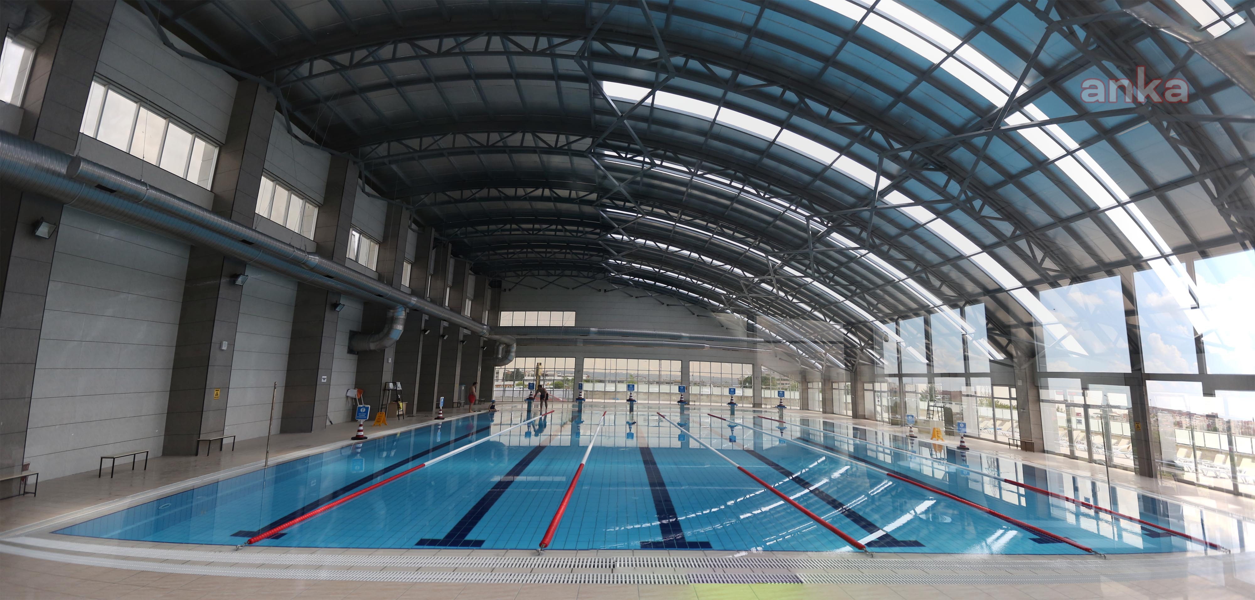 YENİMAHALLE BELEDİYESİ, COVID-19 GÜVENLİ HAVUZLARINI TEK TEK AÇIYOR