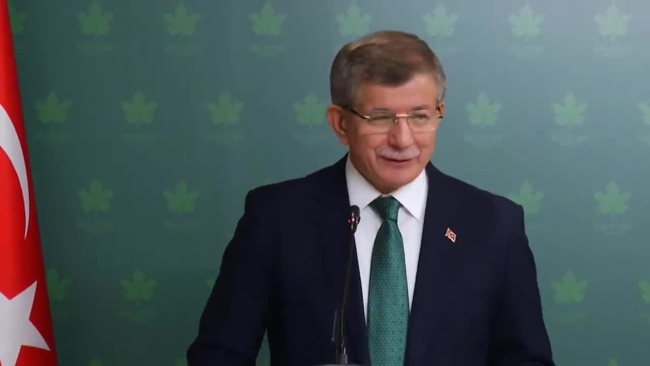 DAVUTOĞLU:" BAHÇELİ SES ÇIKARAMADIĞI İÇİN BİZİM SESİMİZİ GÜRÜLTÜ ZANNEDİYOR"
