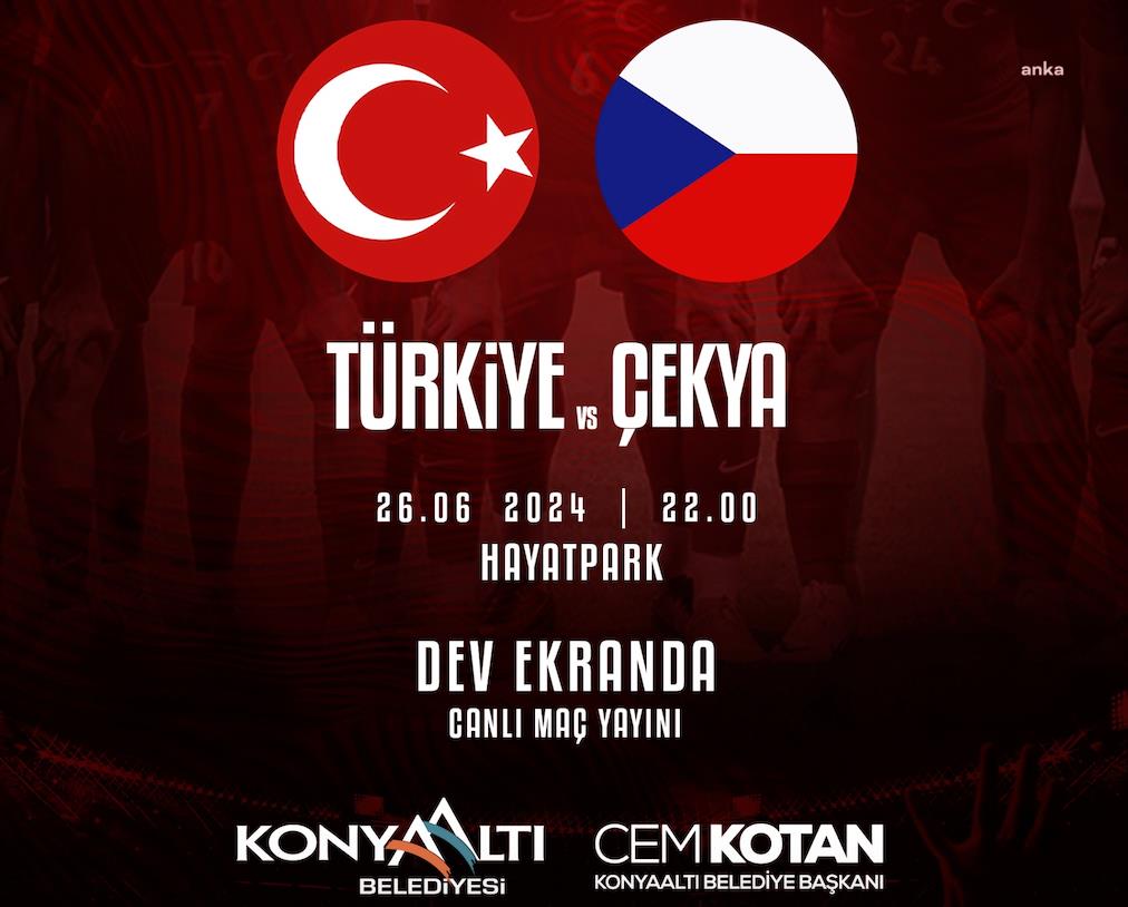 EURO 2024 heyecanı Konyaaltı HayatPark’ta yaşanacak