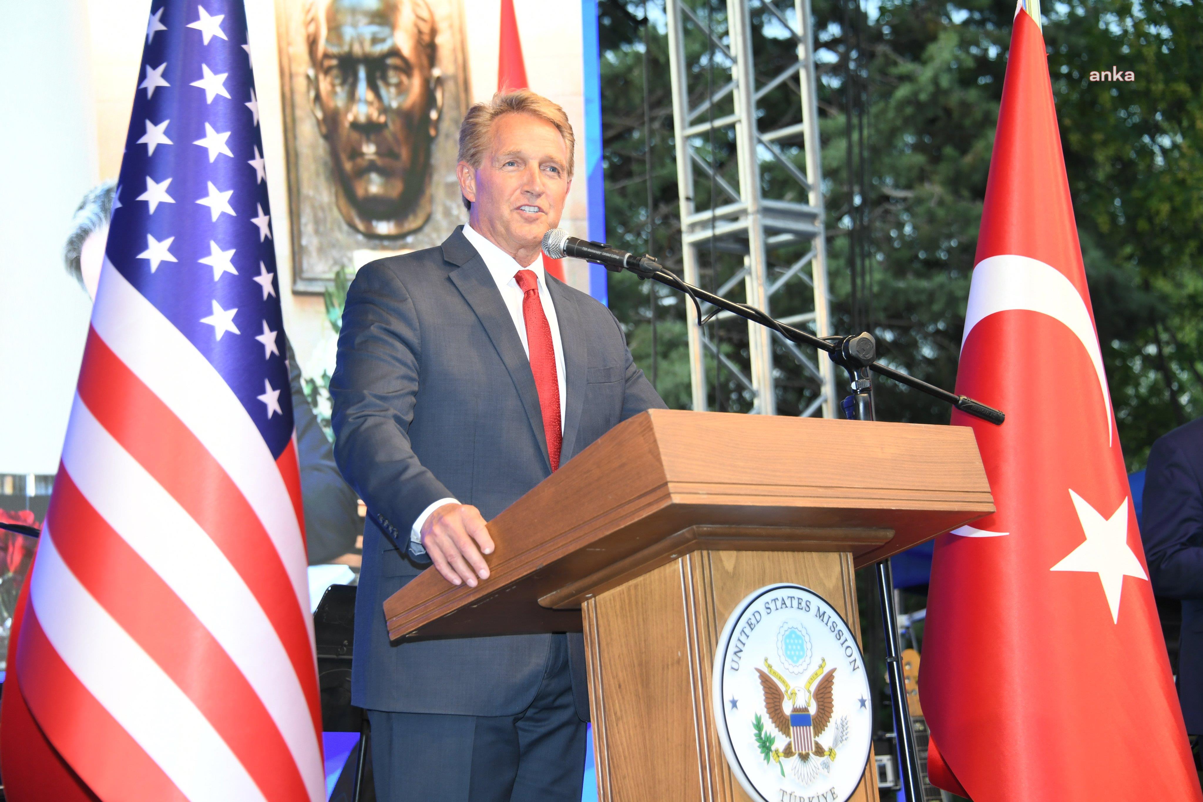 ABD'nin Ankara Büyükelçisi Flake: Türkiye’nin, NATO savunma harcaması hedefini ilk defa gerçekleştirdiği tarihi ana tanıklık etmek harika