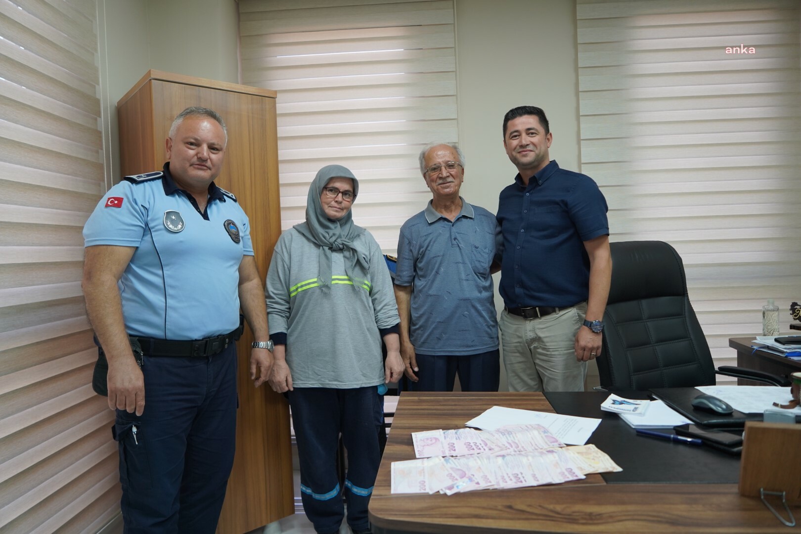 Altıeylül Belediyesi personelinden örnek davranış
