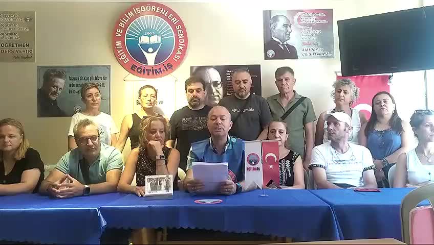 Eğitim-İş: "Türkiye Yüzyılı Maarif Modeli’ni eleştirmek, eksikliklerine ve yanlışlarına dikkati çekmek suç değildir"