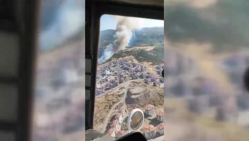 Manisa’da çıkan orman yangını kontrol altına alındı