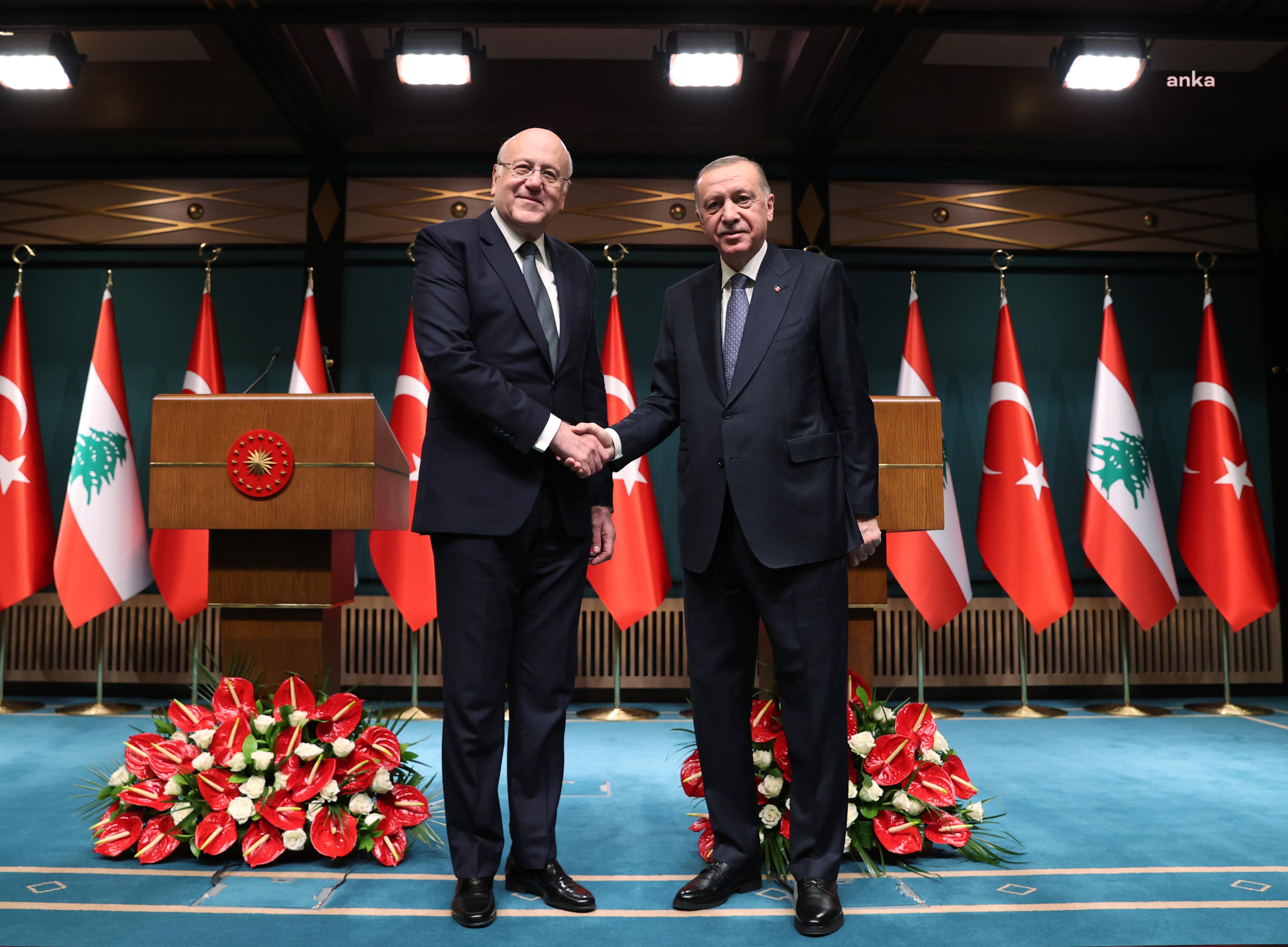Cumhurbaşkanı Erdoğan, Lübnan Başbakanı Mikati ile telefonda görüştü