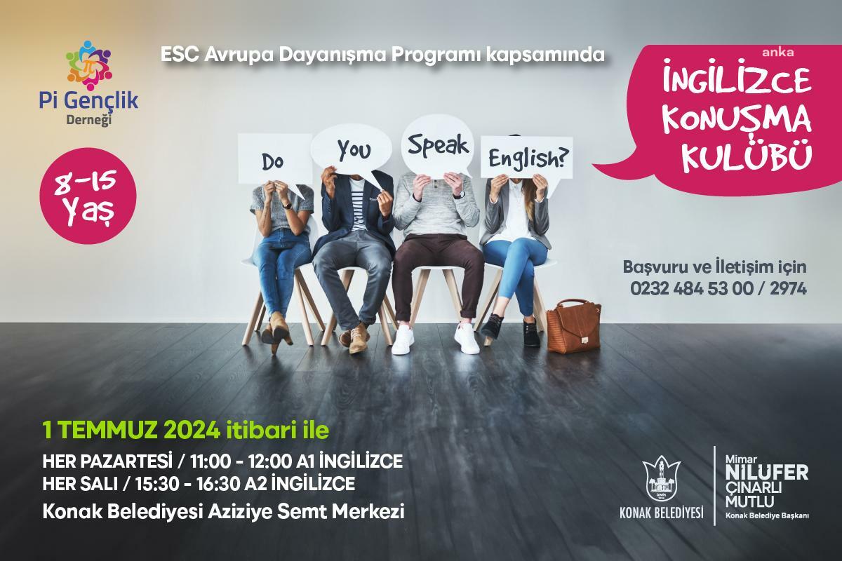 Konaklı çocuklara İngilizcelerini geliştirme fırsatı