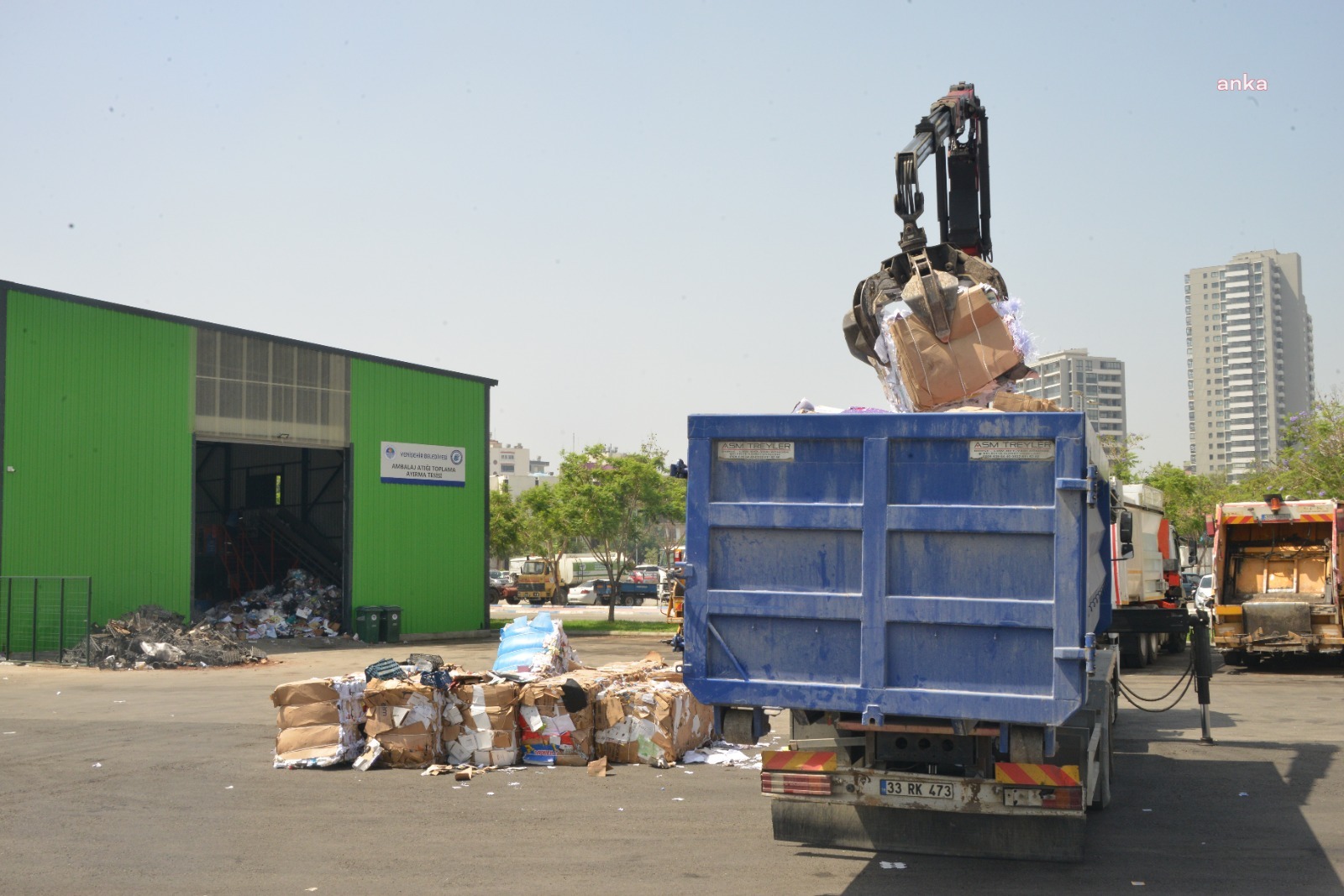 Yenişehir Belediyesi, 352 ton ambalaj ve tekstil atığını geri dönüşüme kazandırdı