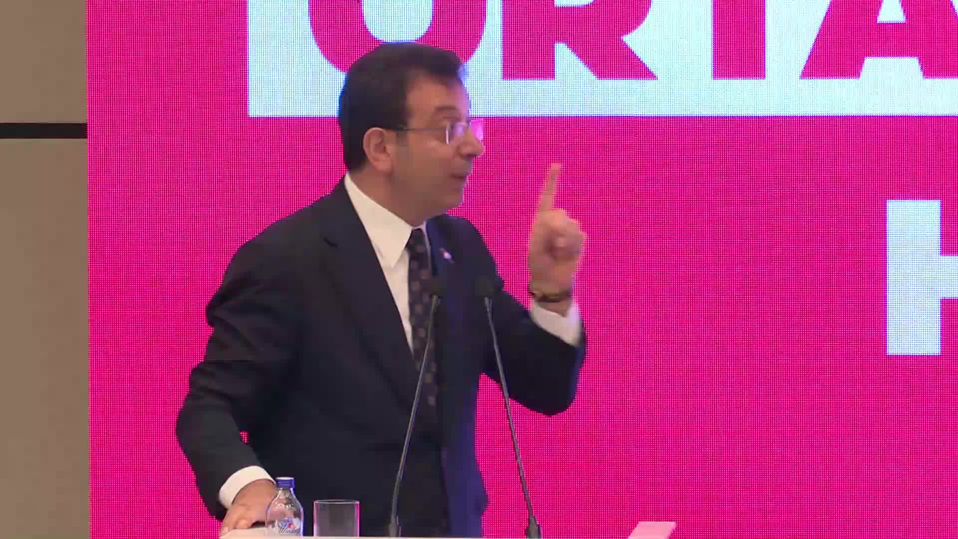 İmamoğlu: "Yaptıranı seçmeyin bir daha, siz biliyorsunuz yaptıranı, seçmeyeceksiniz. Yani gökyüzünü ben satarım ona göre de yerim, harcarım diyeni seçtirmeyeceksiniz”
