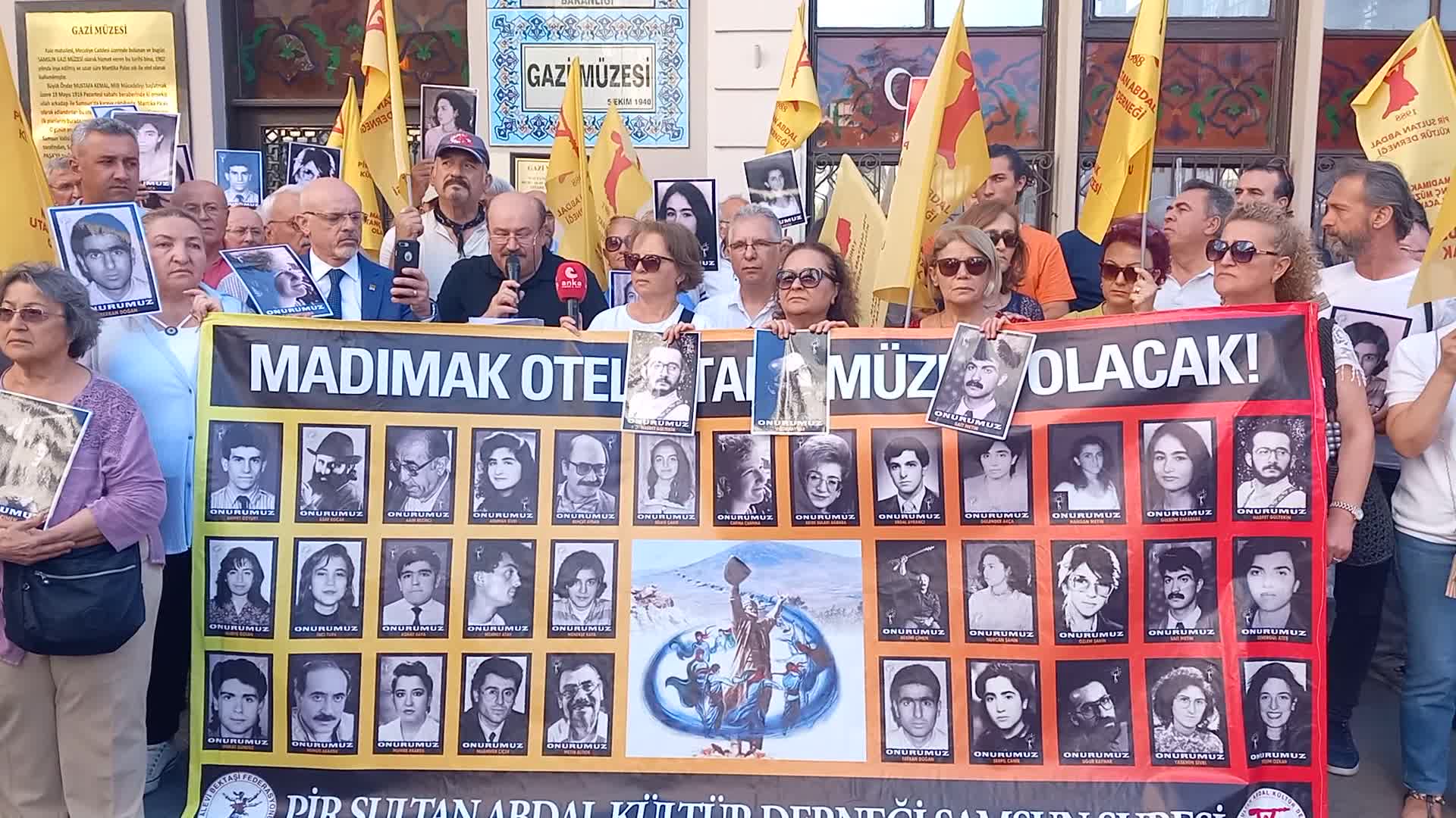 Pir Sultan Abdal Kültür Derneği Samsun Şubesi'nden Madımak katliamı anmasına çağrı