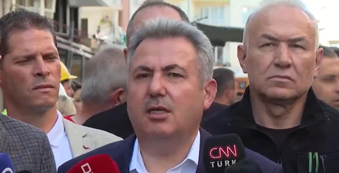 İzmir Valisi Elban: "Hasar alan binalarda yaşayan vatandaşlarımızın geçici konaklamalarıyla ilgili tedbirlerimizi aldık"