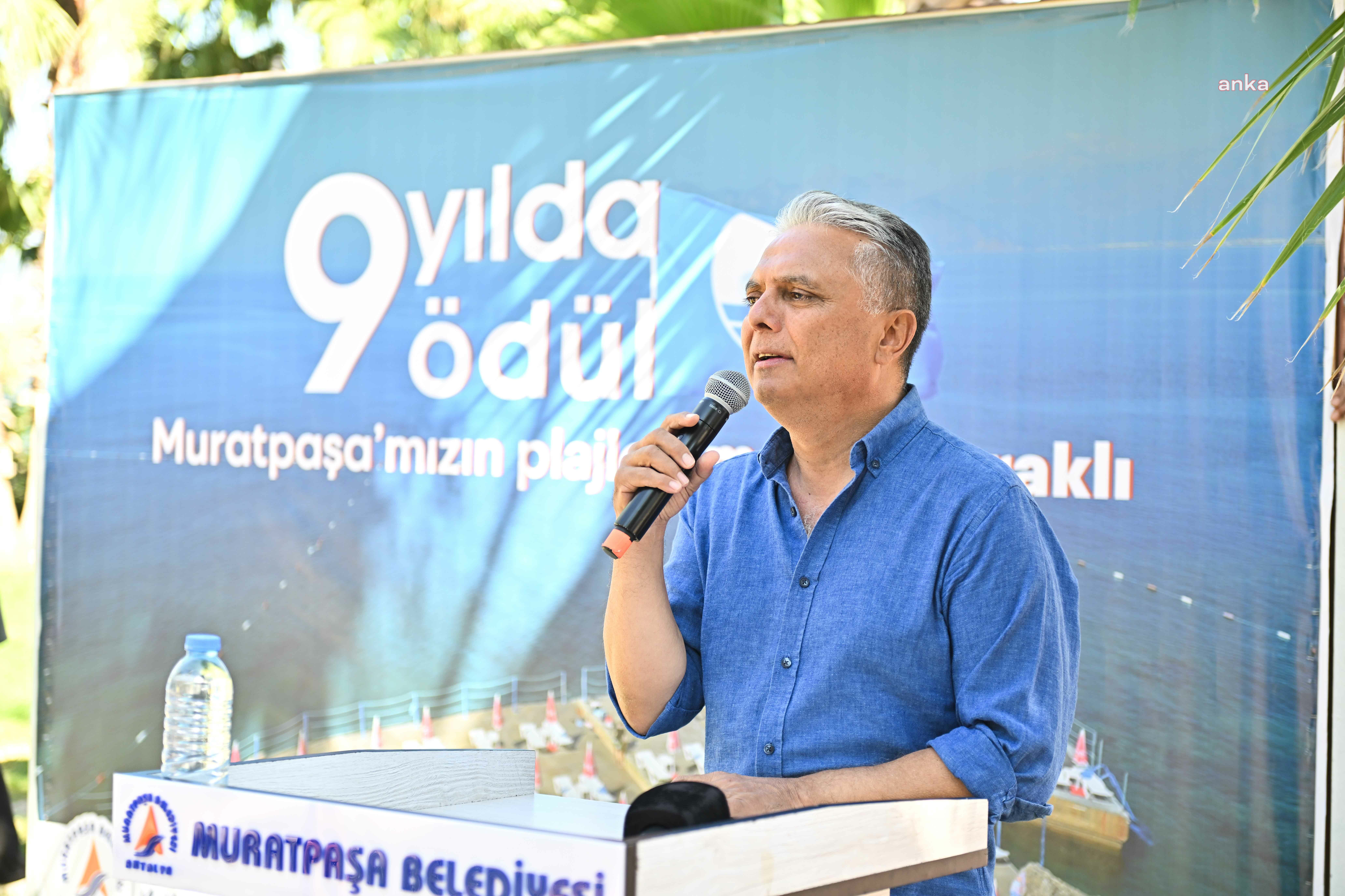 Muratpaşa Belediye Başkanı Uysal: “Hep bir çevreci yaklaşımla hayata bakmaya gayret ettik”