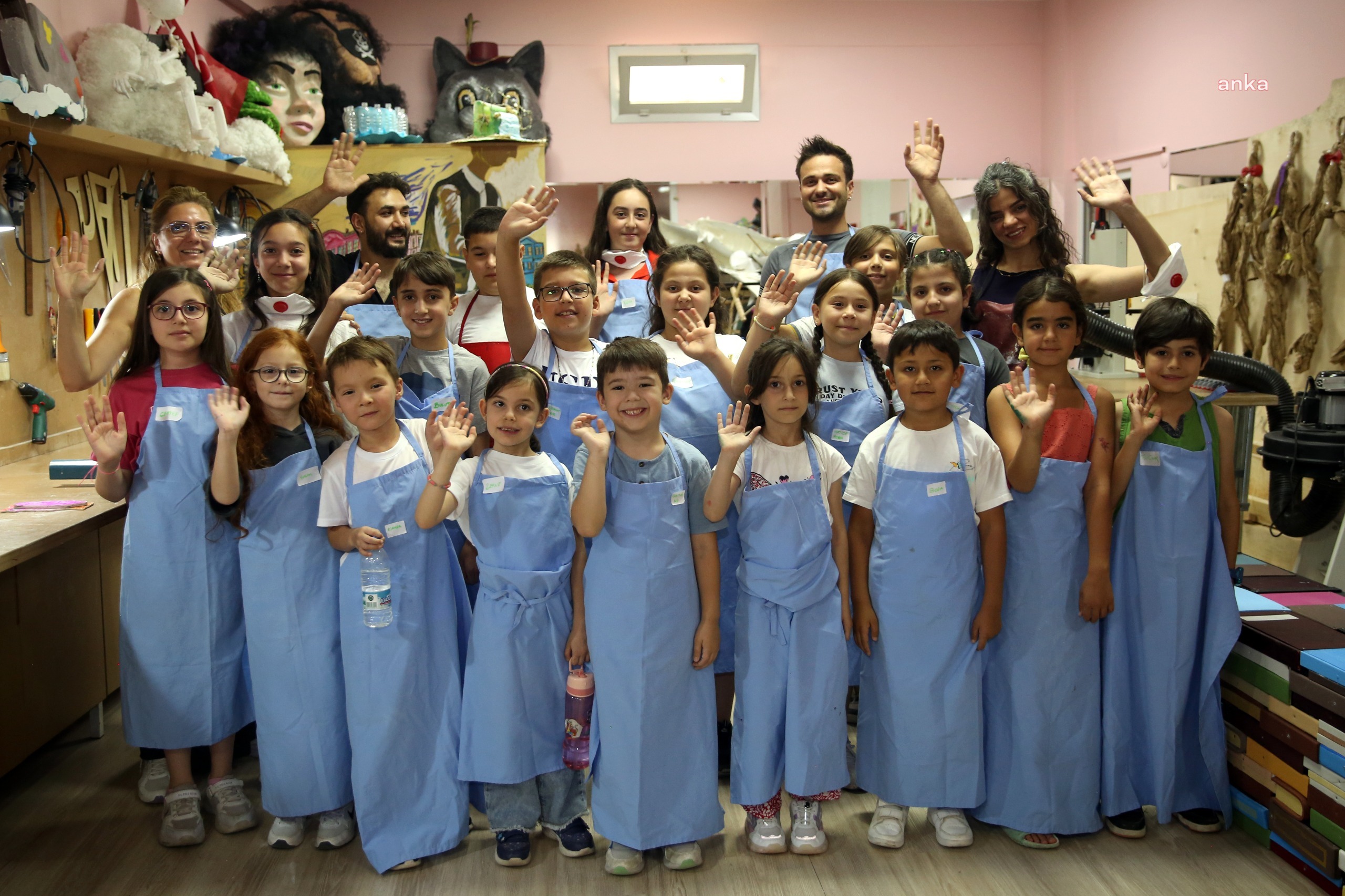 Eskişehir Büyükşehir'e bağlı Kukla Yapım Atölyesi'nden çocuklara '1. Dönem Yaz Kursu'