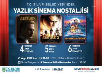 Silivri’de “Yazlık Sinema Nostalji Günleri” başlıyor