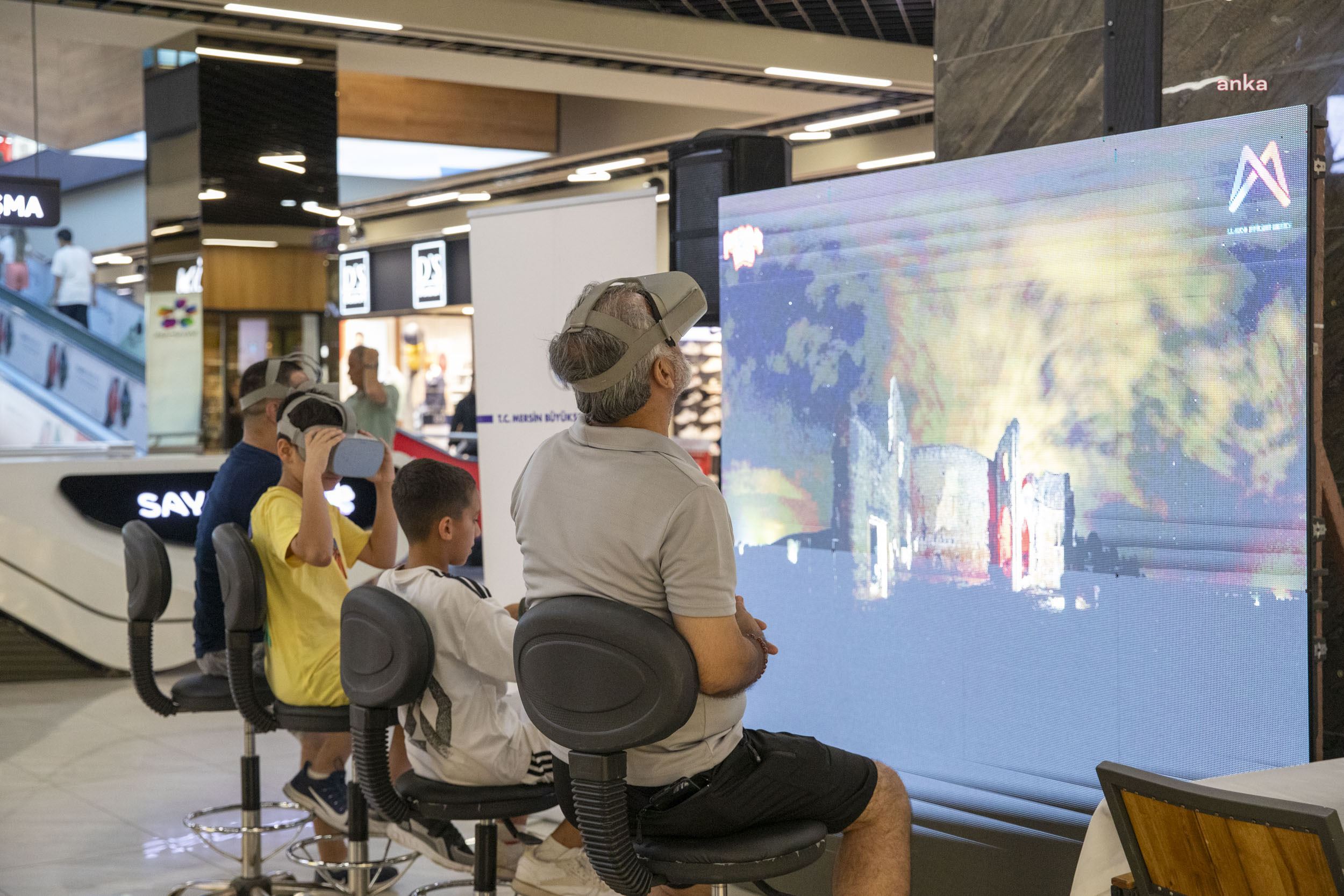 Mersin’in tarihi ve turistik güzellikleri, VR gözlükle daha yakın