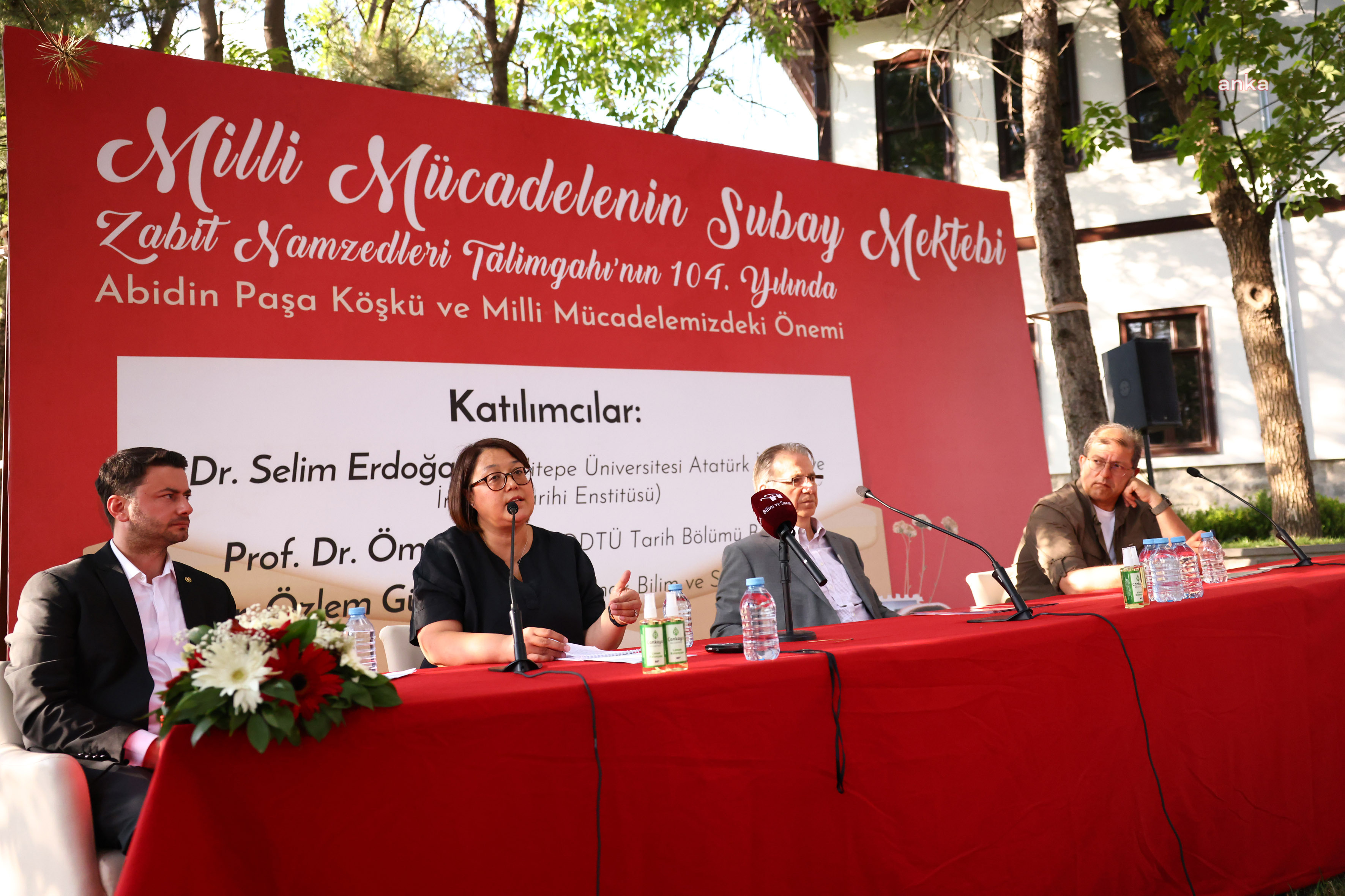 Çankaya Belediyesi’ne bağlı Abidin Paşa Köşkü’nde tarihsel panel