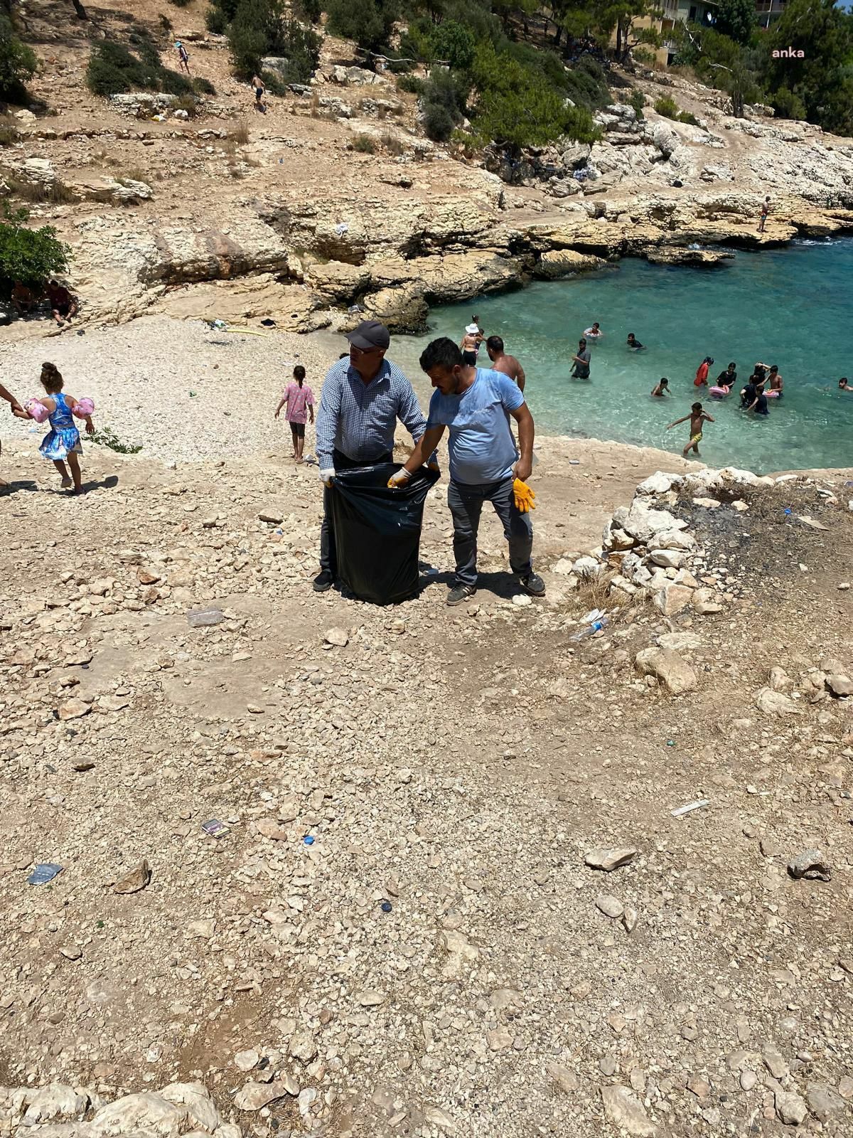 Silifke Belediyesi'nden kapsamlı sahil temizliği