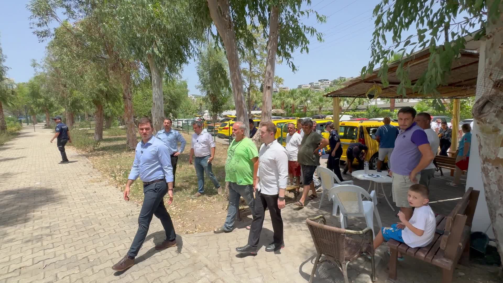 Bodrum Belediye Başkanı Mandalinci, saha çalışmalarını sürdürüyor