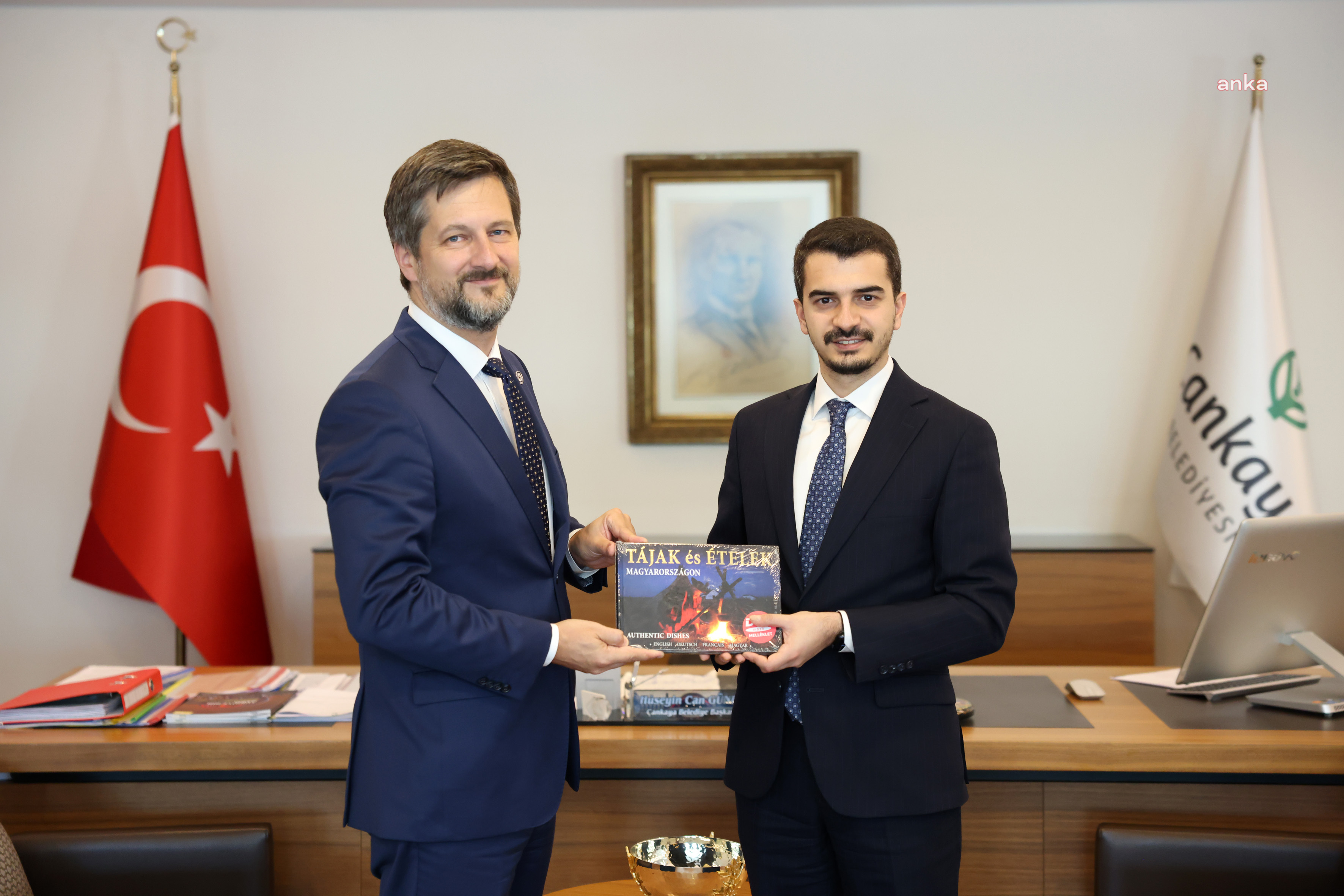 Büyükelçilerden Çankaya Belediye Başkanı Güner'e ziyaret