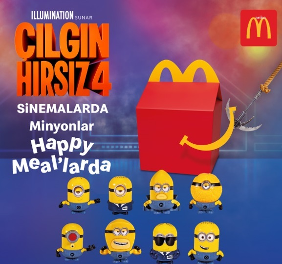 Çılgın Hırsız 4 Filmi, McDonald’s sponsorluğunda izleyiciyle buluştu