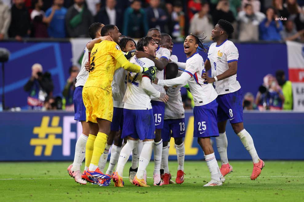 2024 Avrupa Futbol Şampiyonası’nda ikinci yarı finalist Fransa oldu
