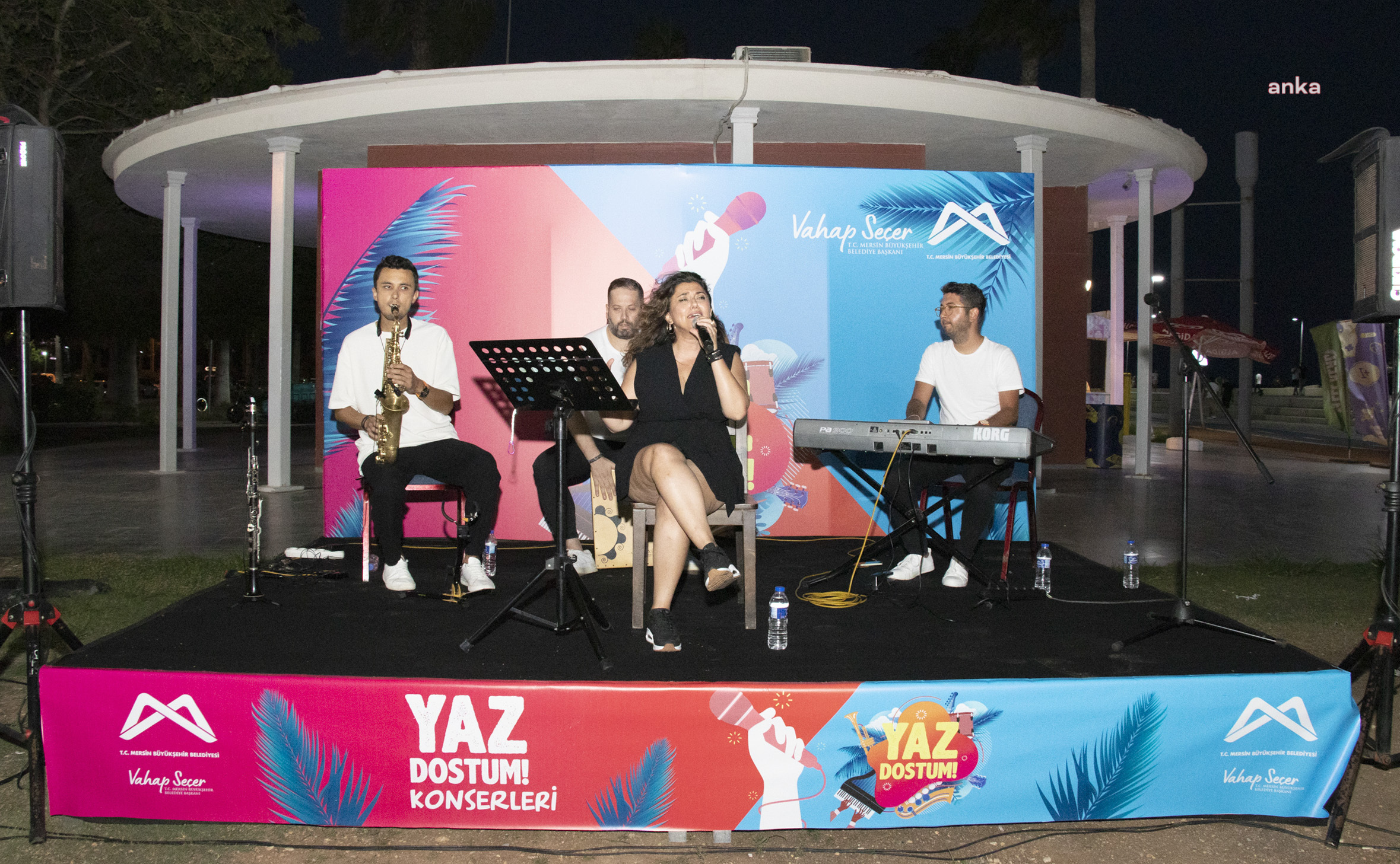 Mersin Büyükşehir'in ‘Yaz Dostum’ konserleri, klasik müzik dinletileri ile başladı