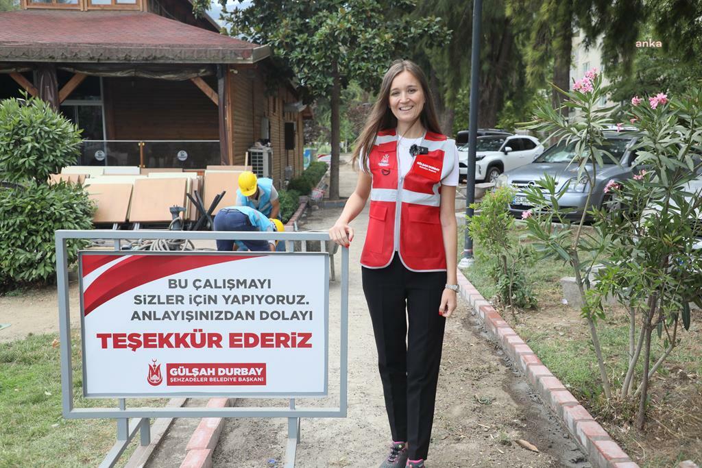 Şehzadeler Belediye Başkanı Durbay’dan Zafer Ünal Gençlik Parkı’nda inceleme