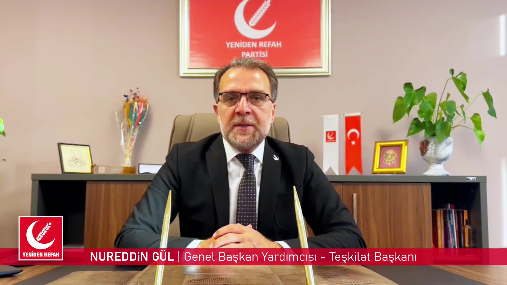 YRP Genel Başkan Yardımcısı Nurettin Gül: ''Eti Krom Maden işçilerinin vermiş oldukları onurlu mücadelede yanlarındayız"