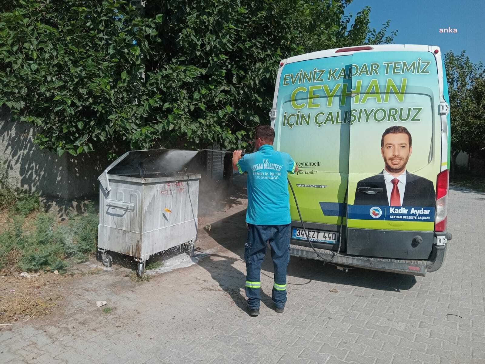 Ceyhan Belediyesi’nden Mercimek Mahallesi’nde temizlik çalışması