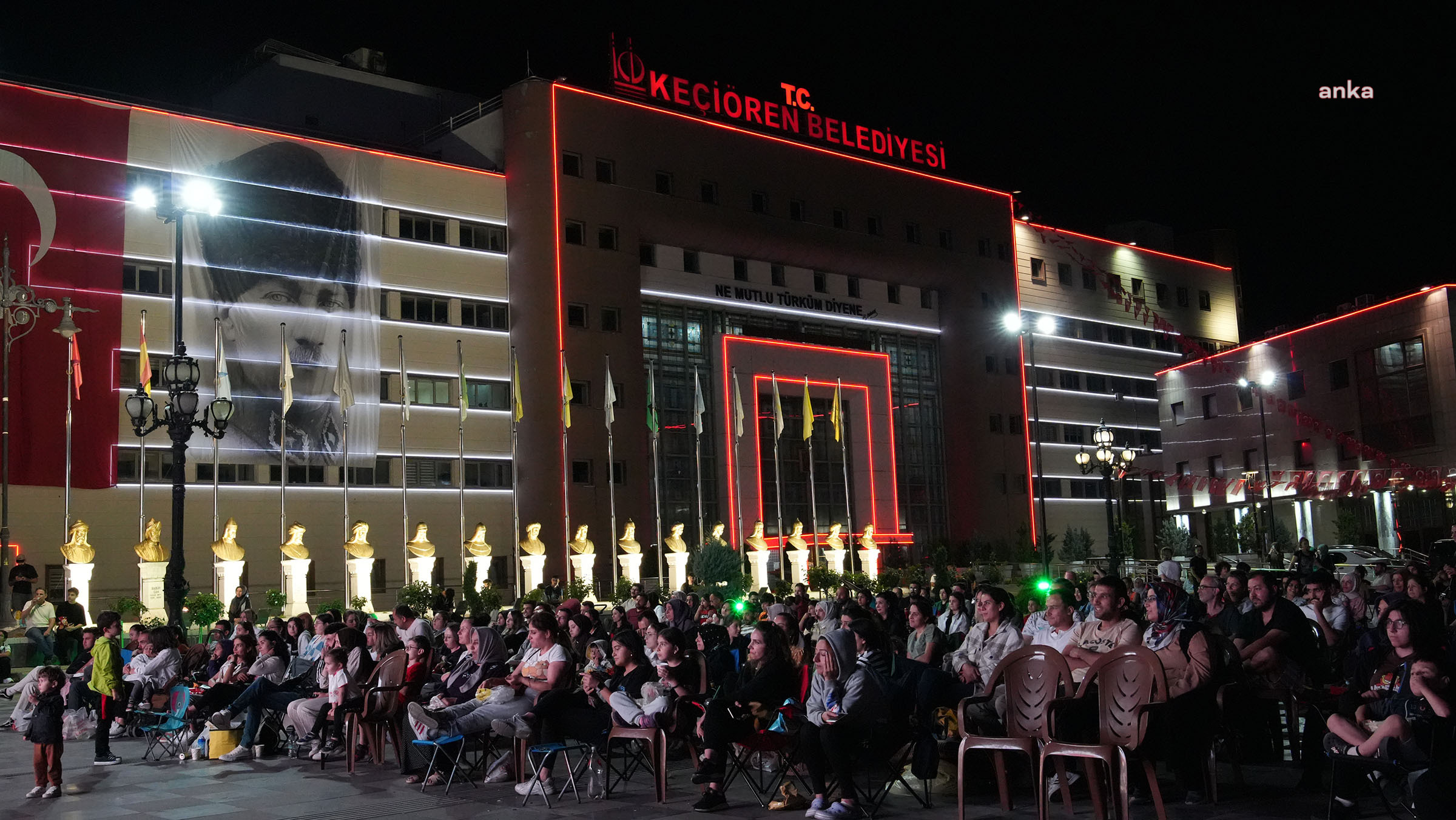 Keçiörenliler “Açık Hava Sinema Günleri”nde buluştu