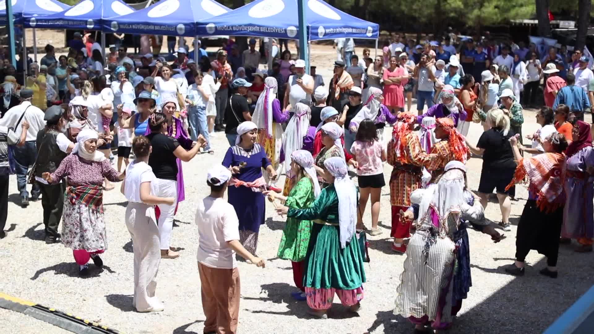 Muğla'da “15. Uluslararası Yörük Türkmen Toyu" düzenlendi