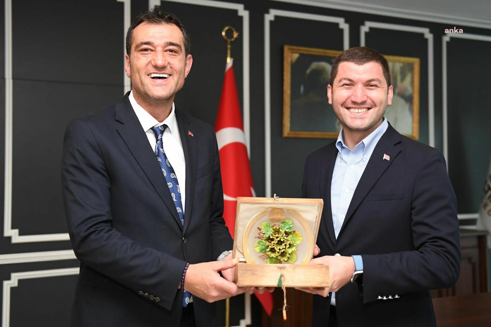 Giresun Belediye Başkanı Köse, Altınordu Belediye Başkanı Tepe'yi ziyaret etti