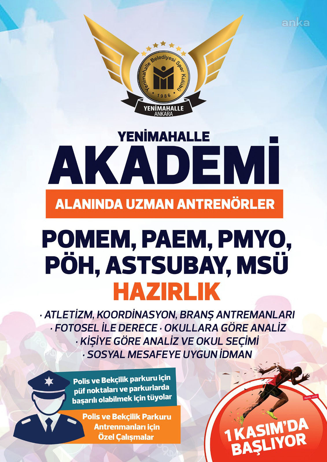 YENİMAHALLE BELEDİYESİ'NDEN ÖZEL YETENEK SINAVLARINA, ÖZEL EĞİTİM