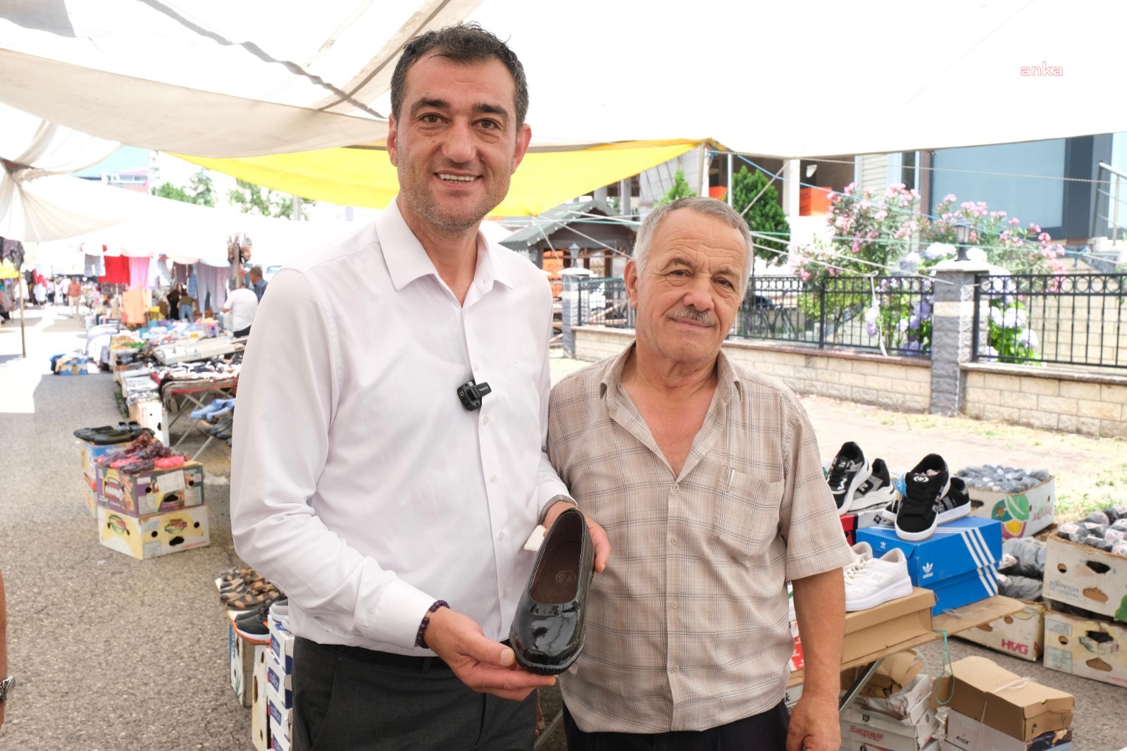 Giresun Belediye Başkanı Köse, Salı Pazarı esnafını ziyaret etti