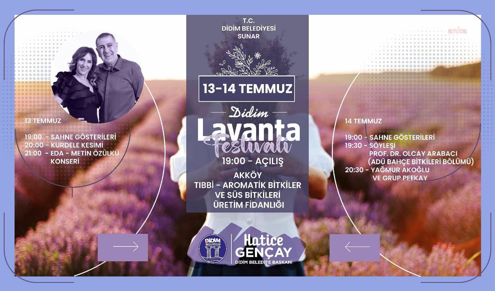 “Didim Lavanta Festivali” için geri sayım başladı