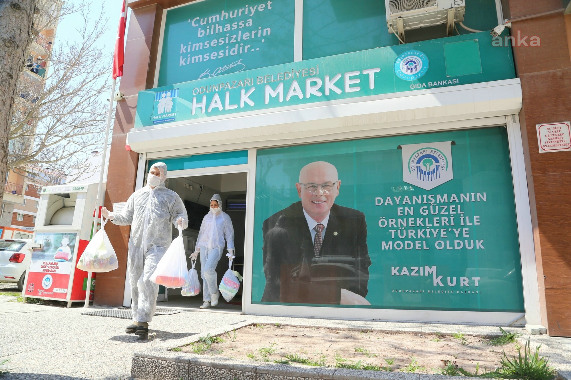 ODUNPAZARI'NDA HALK MARKET 6 YAŞINDA