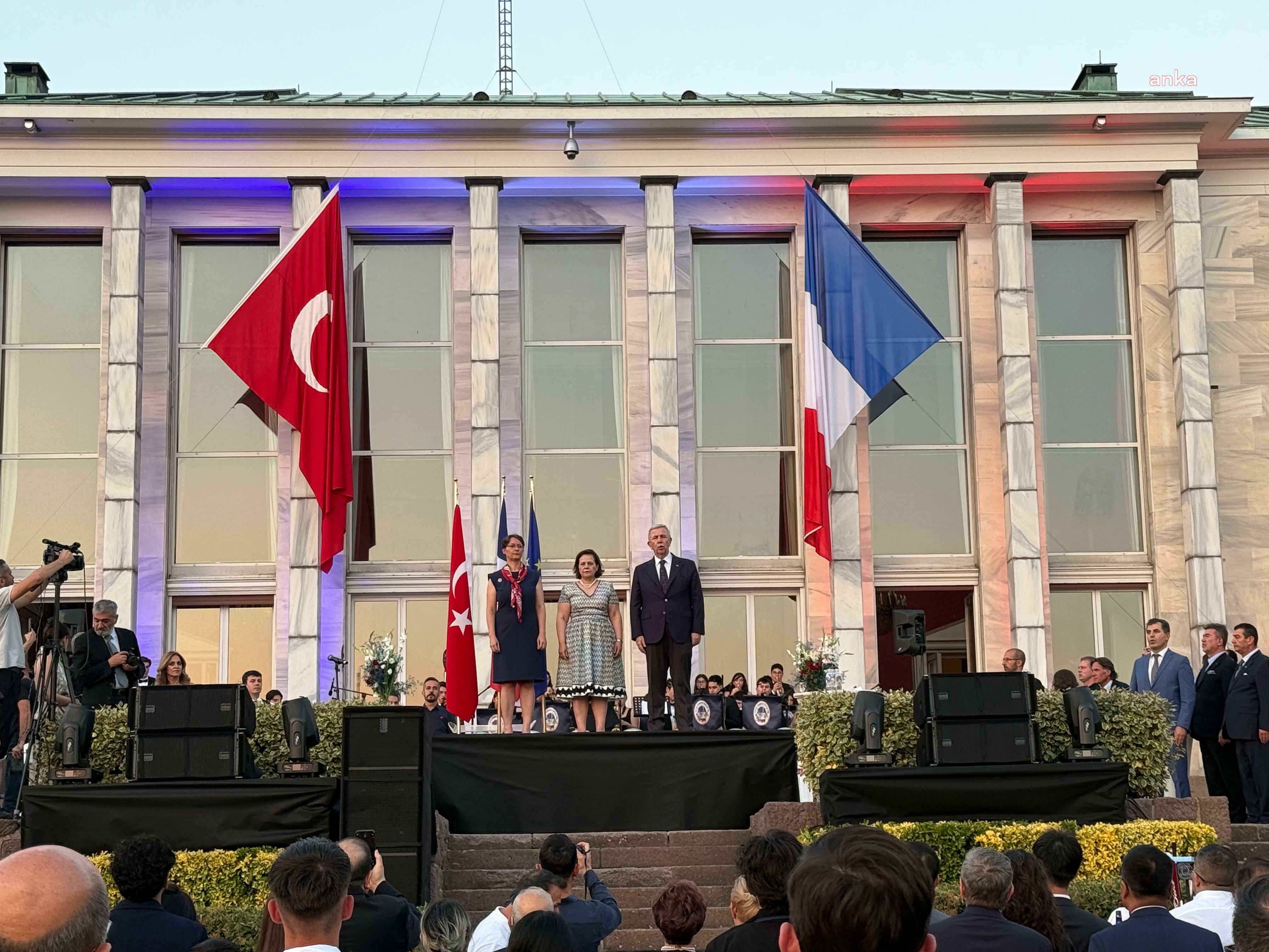 Fransa'nın Ulusal Bayramı Ankara'da kutlandı