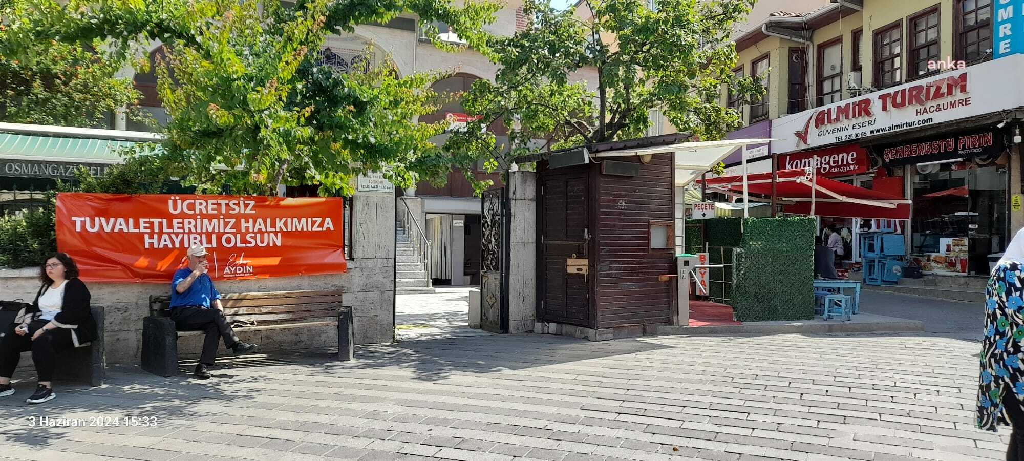 Osmangazi Belediyesi’nin ücretsiz tuvalet kararı ikinci kez yargıya takıldı