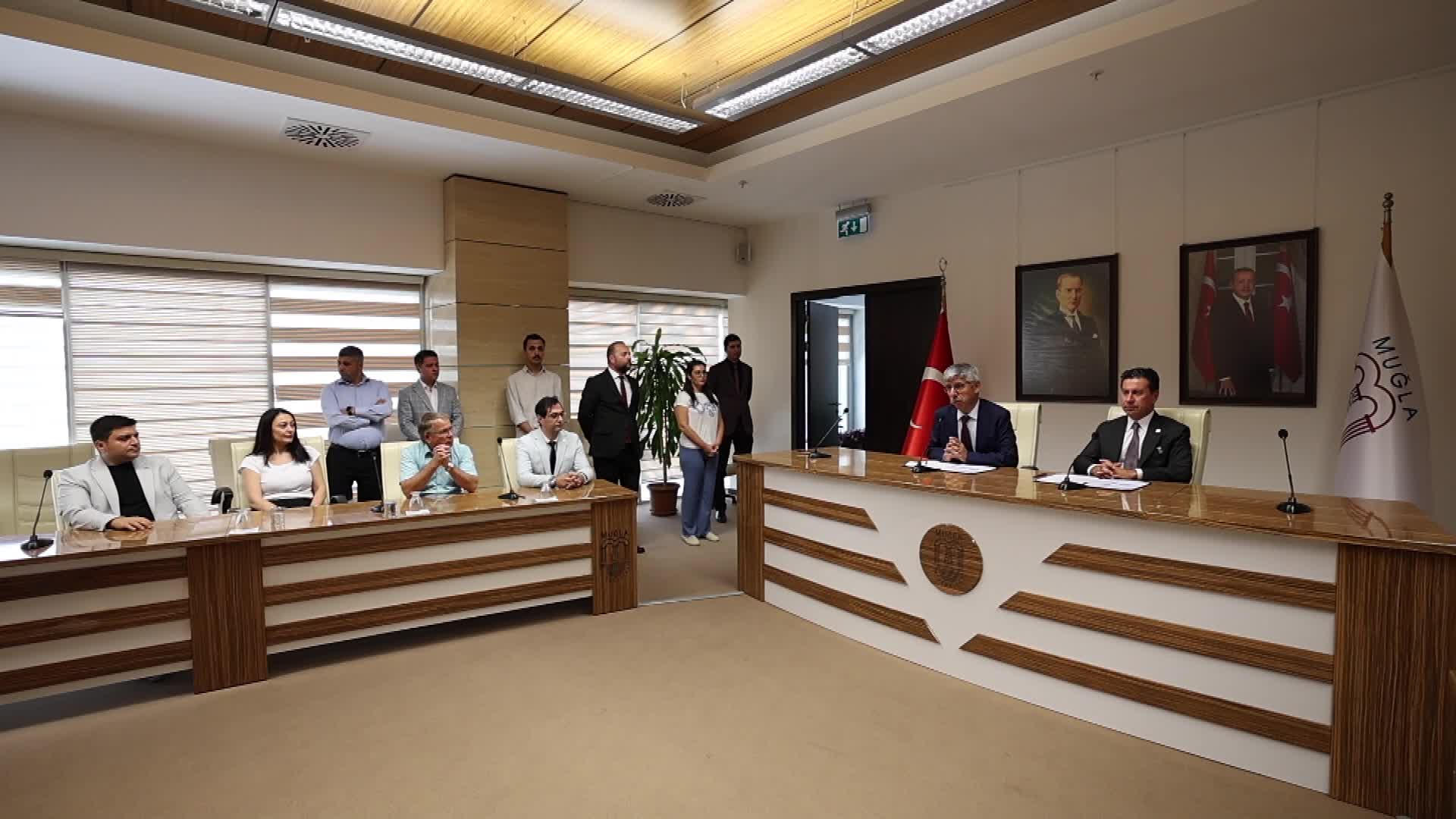 Muğla Büyükşehir'e bağlı Planlama Ajansı ile Sıktı Koçman Üniversitesi,  iş birliği için imza attı