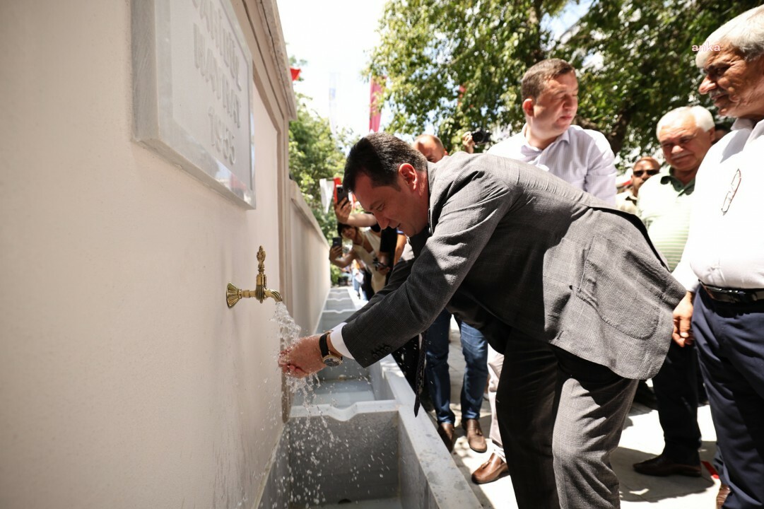 Silivri'de restorasyonu tamamlanan Adem Hoca Çeşmesi, törenle açıldı