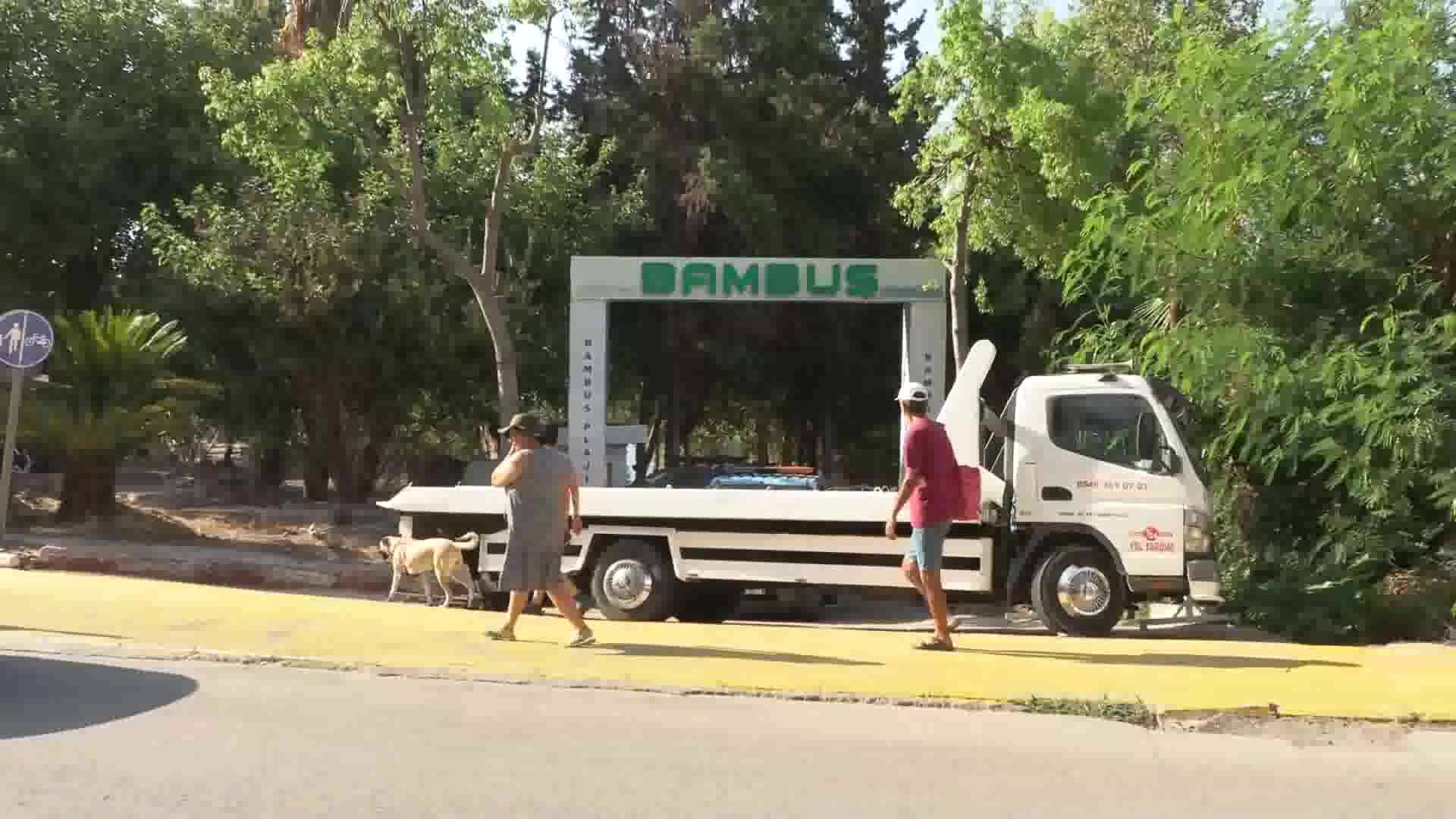 Muratpaşa’da Bambus sevinci