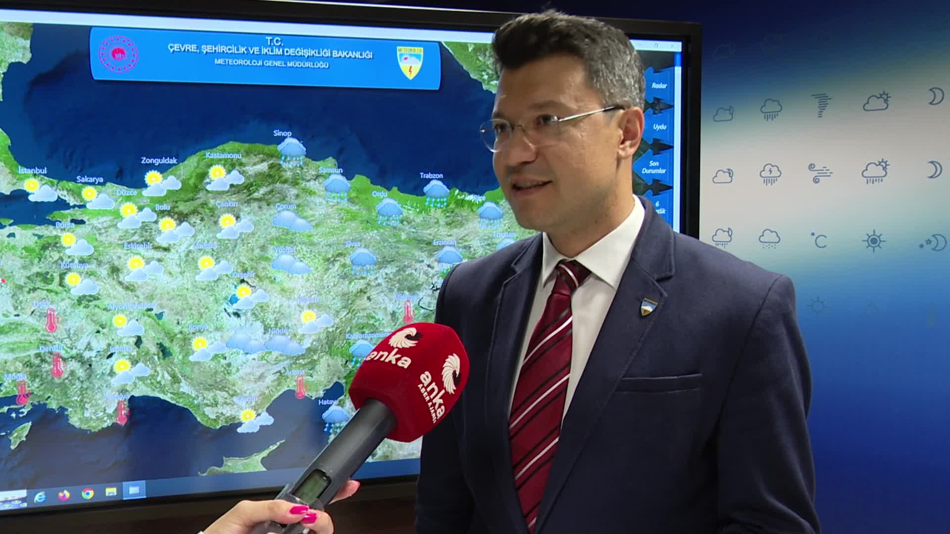 MGM Hava Tahmin Uzmanı Tekin: "Yeni haftada, geçtiğimiz haftaya nazaran daha dar alanlarda yağışlar göreceğiz"
