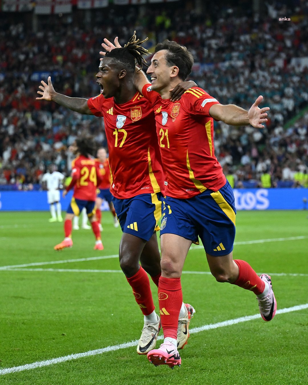 Avrupa Futbol Şampiyonası'nda kazanan İspanya