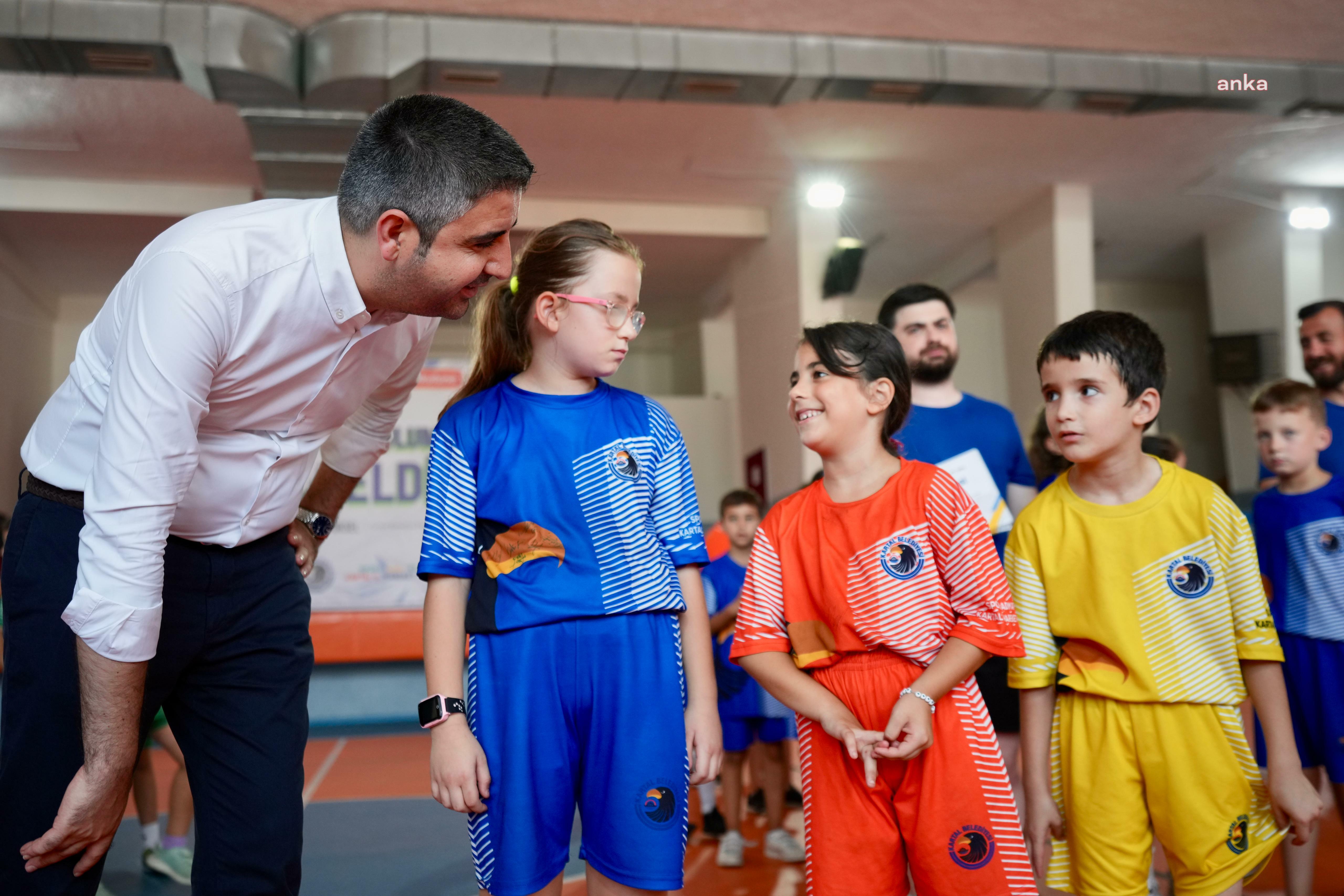 Kartal Belediyesi'nin Yaz Spor Okulu, ilk dönem mezunlarını verdi