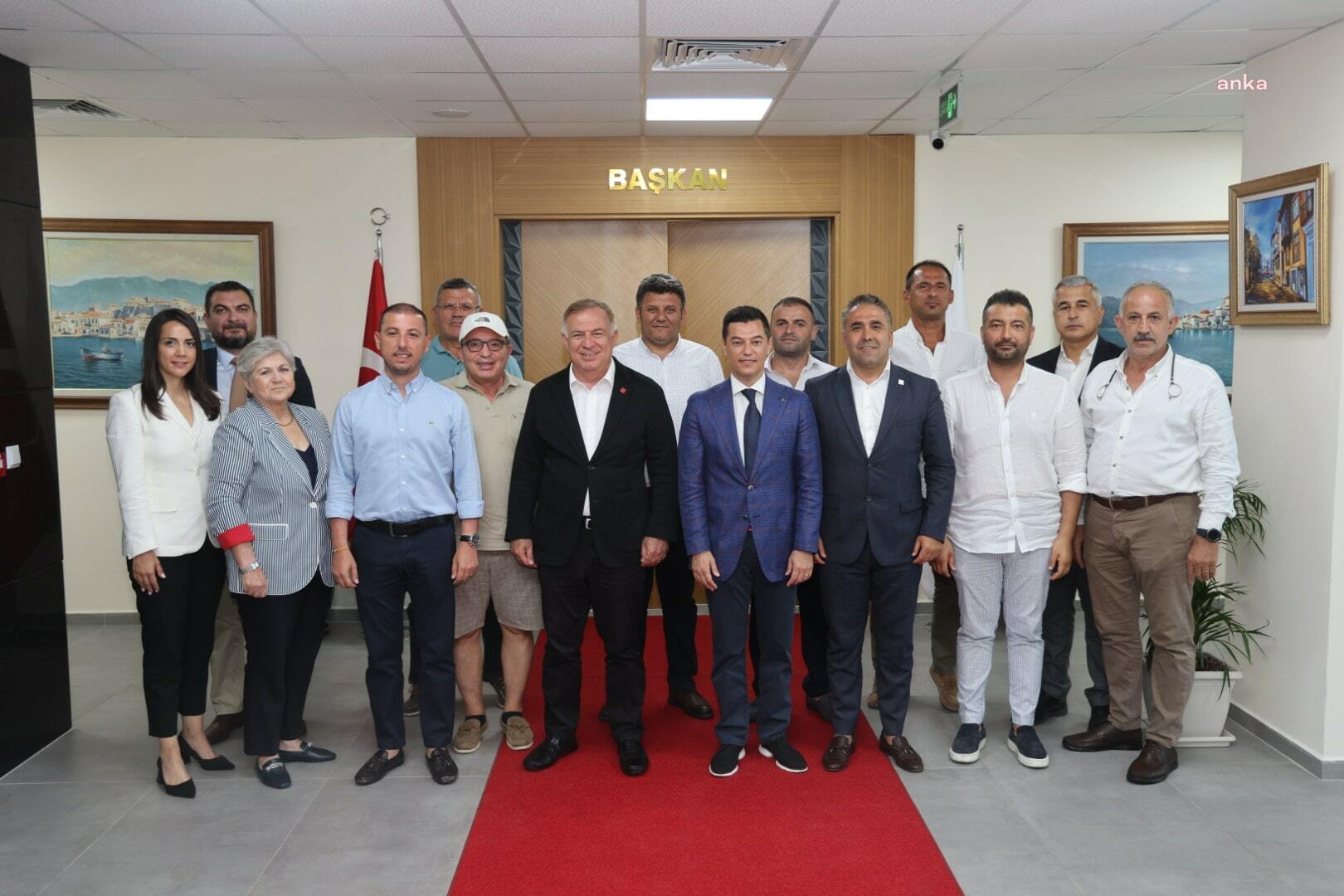 CHP Genel Başkan Yardımcısı Zeybek’ten Marmaris Belediye Başkanı Ünlü'ye ziyaret