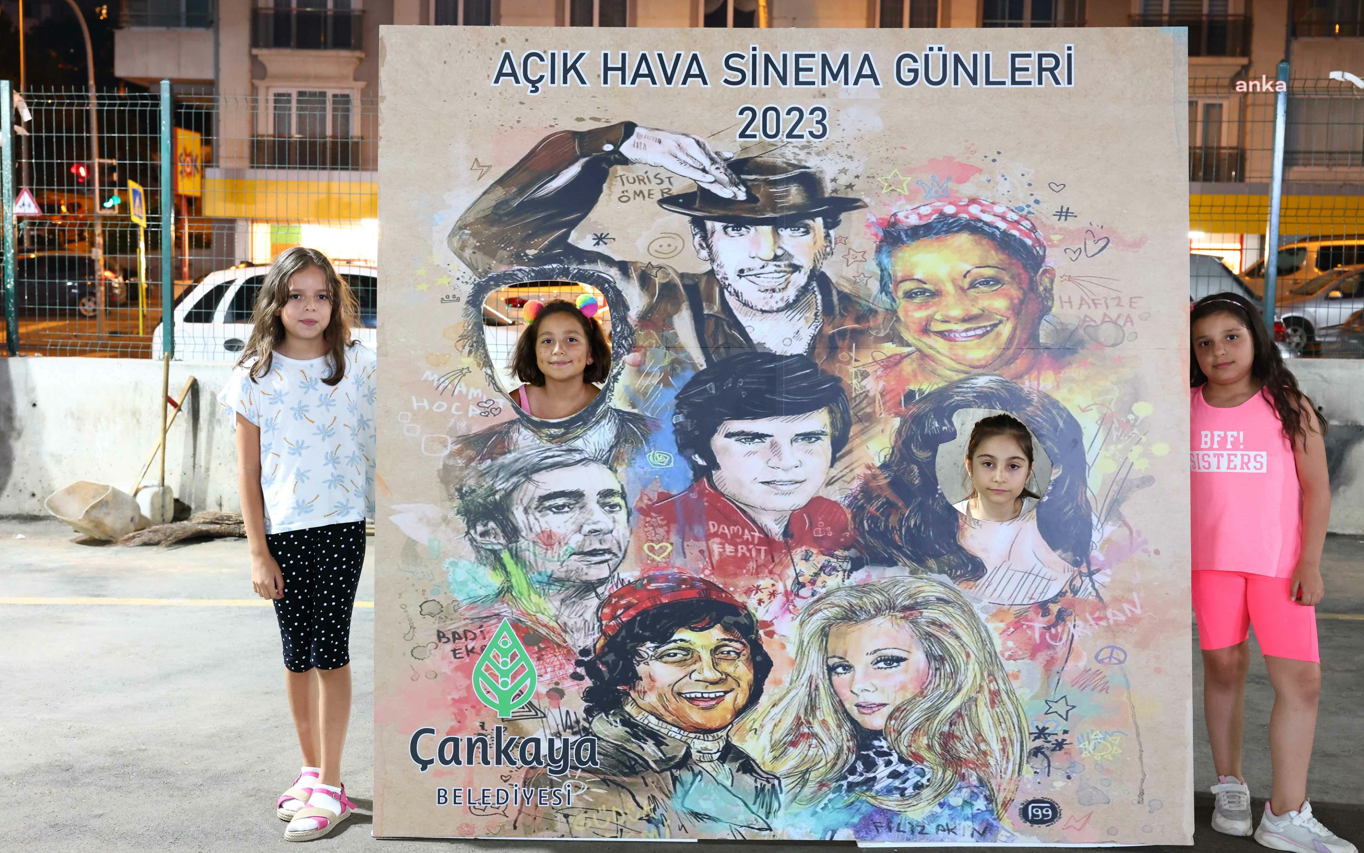 Çankaya’da “Açık Hava Sinema Günleri” başlıyor