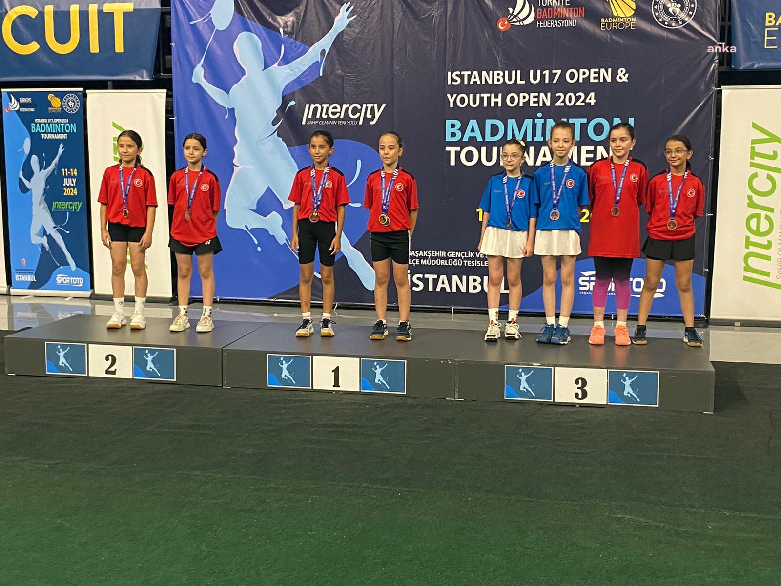 Yunusemreli sporculardan Youth Open 2024 Uluslararası Badminton Turnuvası'nda büyük başarı