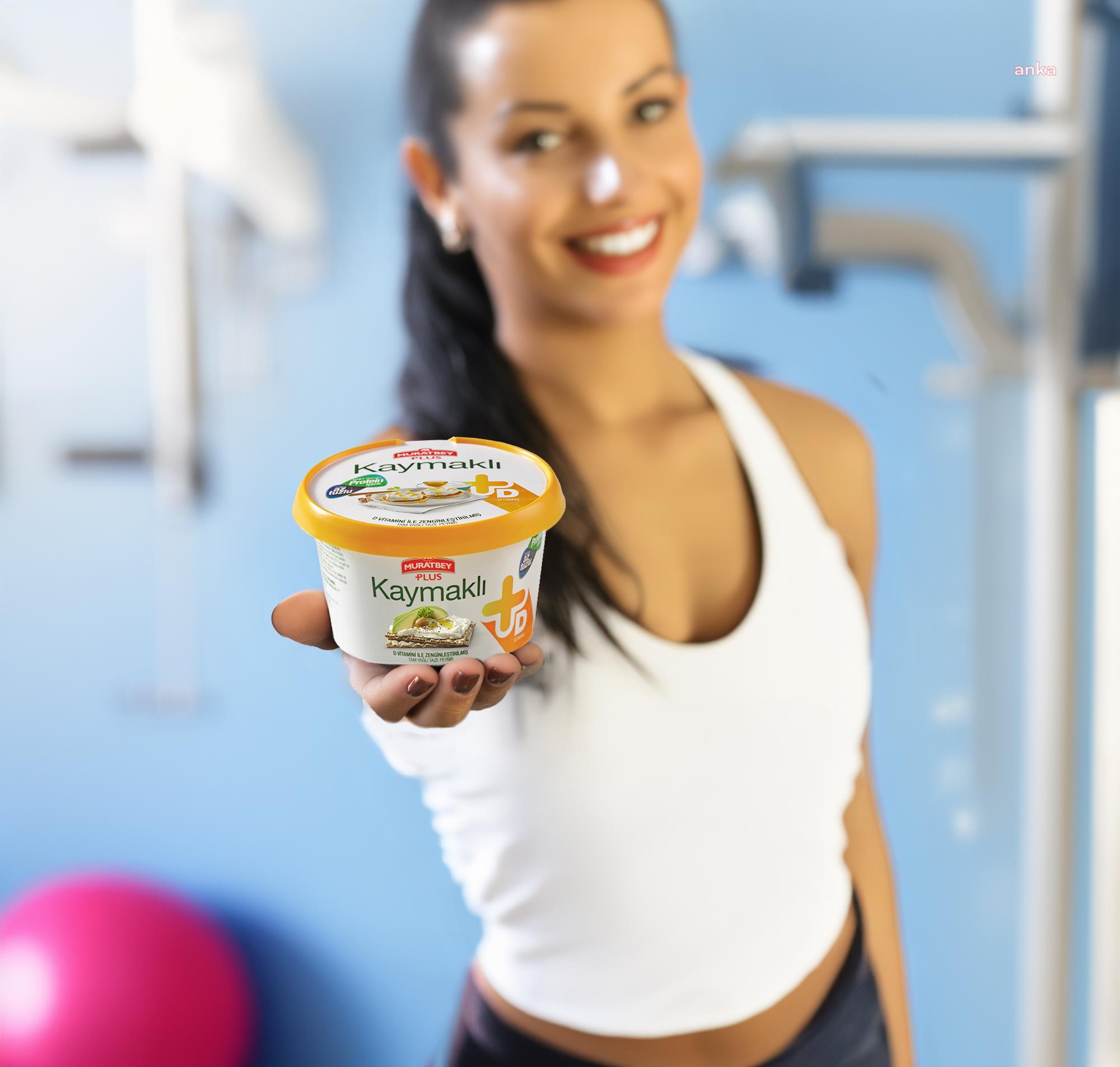 Sporcuların doğal "whey protein" kaynağı: Muratbey Kaymaklı Plus