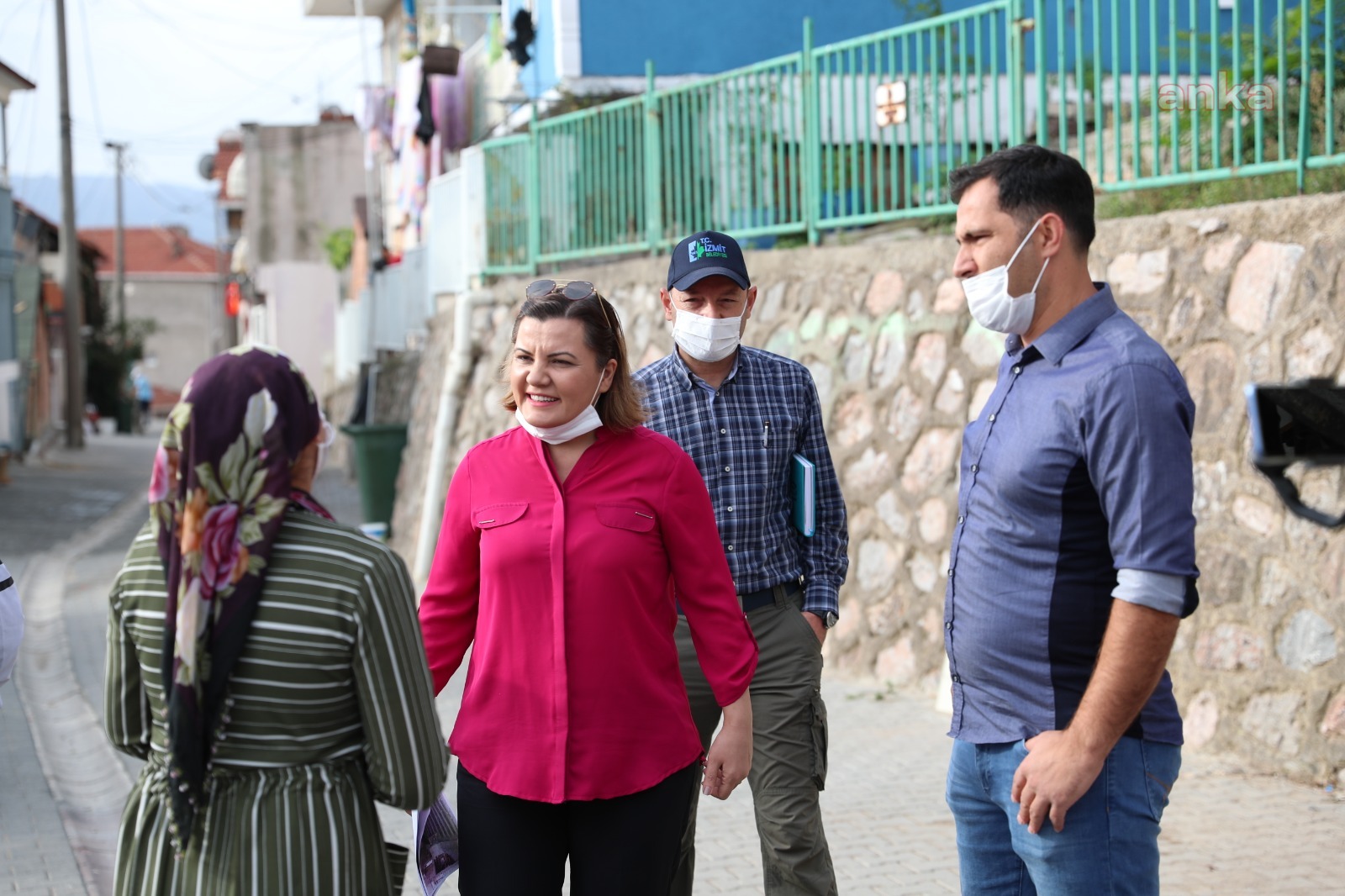 İZMİT BELEDİYE BAŞKANI HÜRRİYET'TEN TERZİBAYIRI'NDA HAFTA SONU MESAİSİ