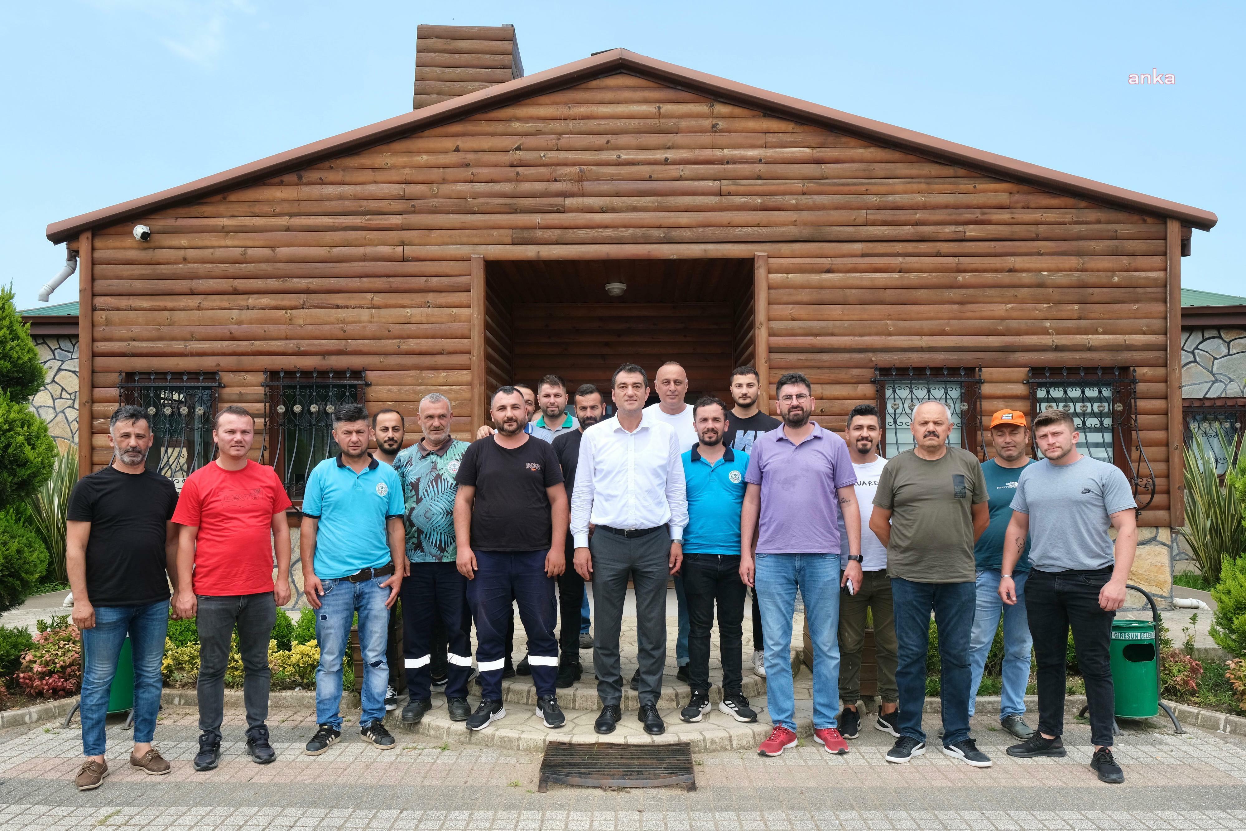 Giresun Belediye Başkanı Köse, personelle bir araya geldi