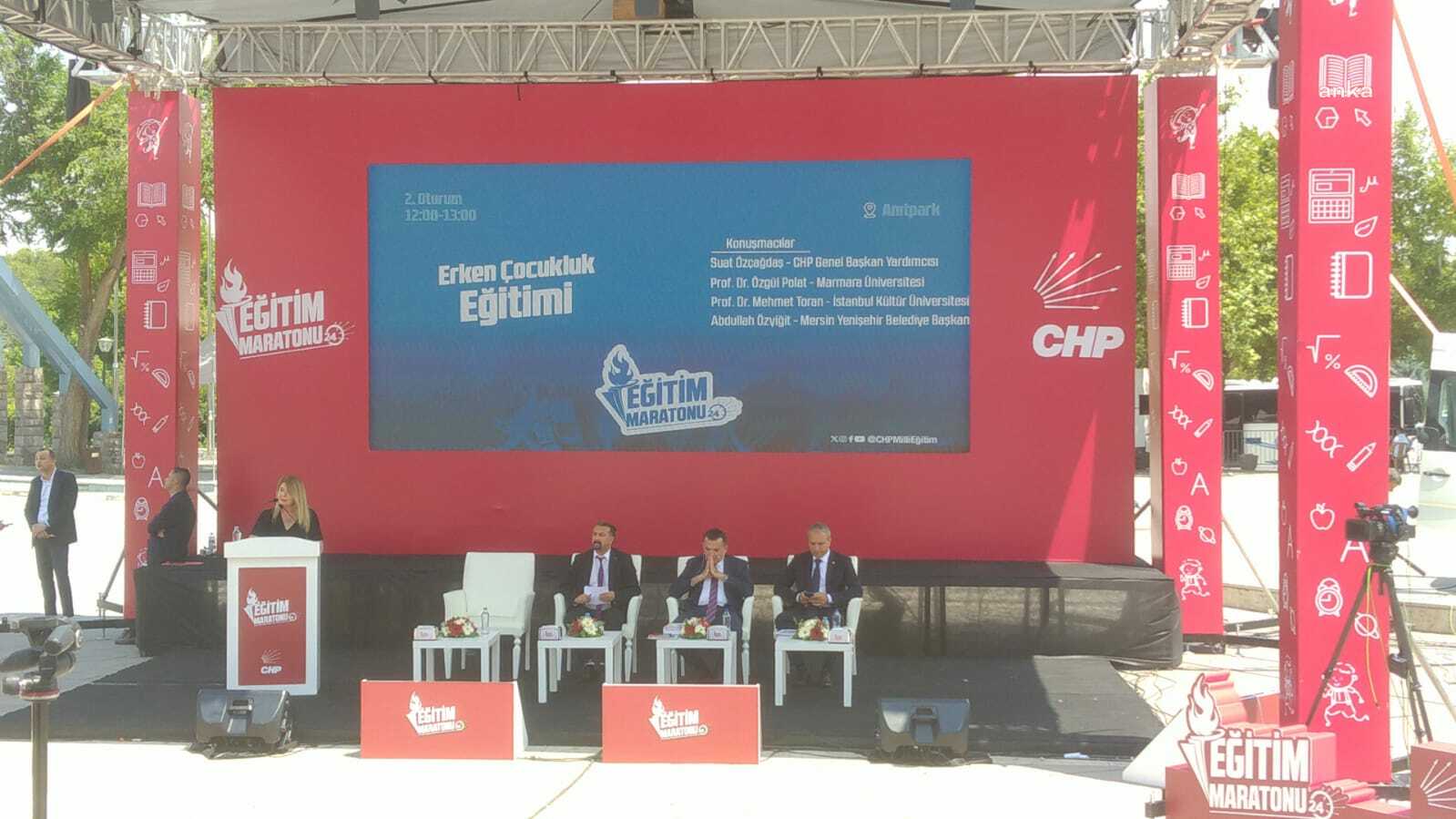 CHP’nin Eğitim Maratonu... Eğitim-Sen Genel Başkanı Irmak: "Bugün yaşanan sorunların temeli 4 4 4 ile atıldı”